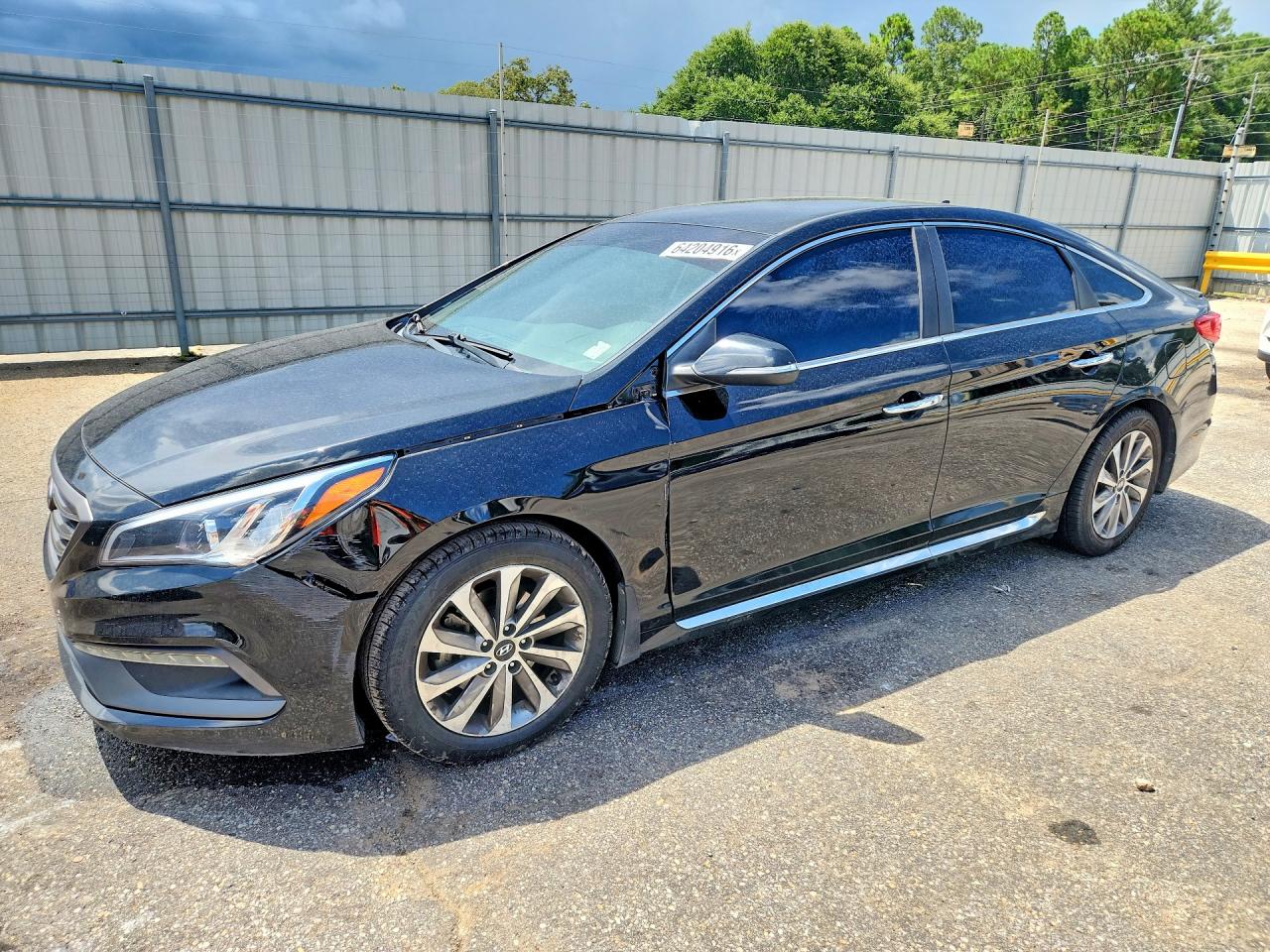 2015 Hyundai Sonata Sport Black vin: 5NPE34AF7FH155745