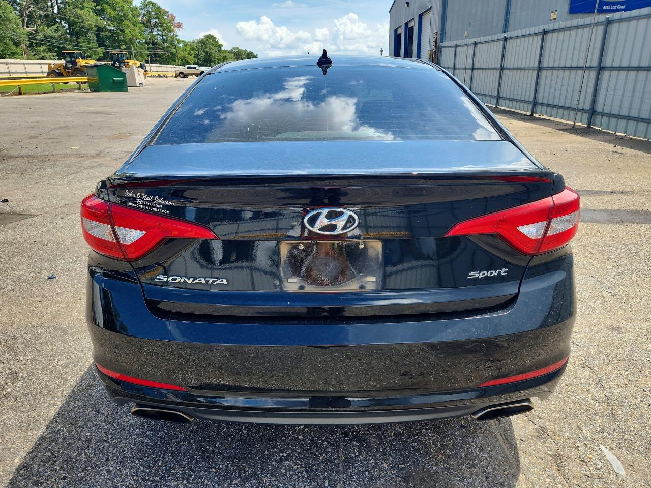 2015 Hyundai Sonata Sport Black vin: 5NPE34AF7FH155745