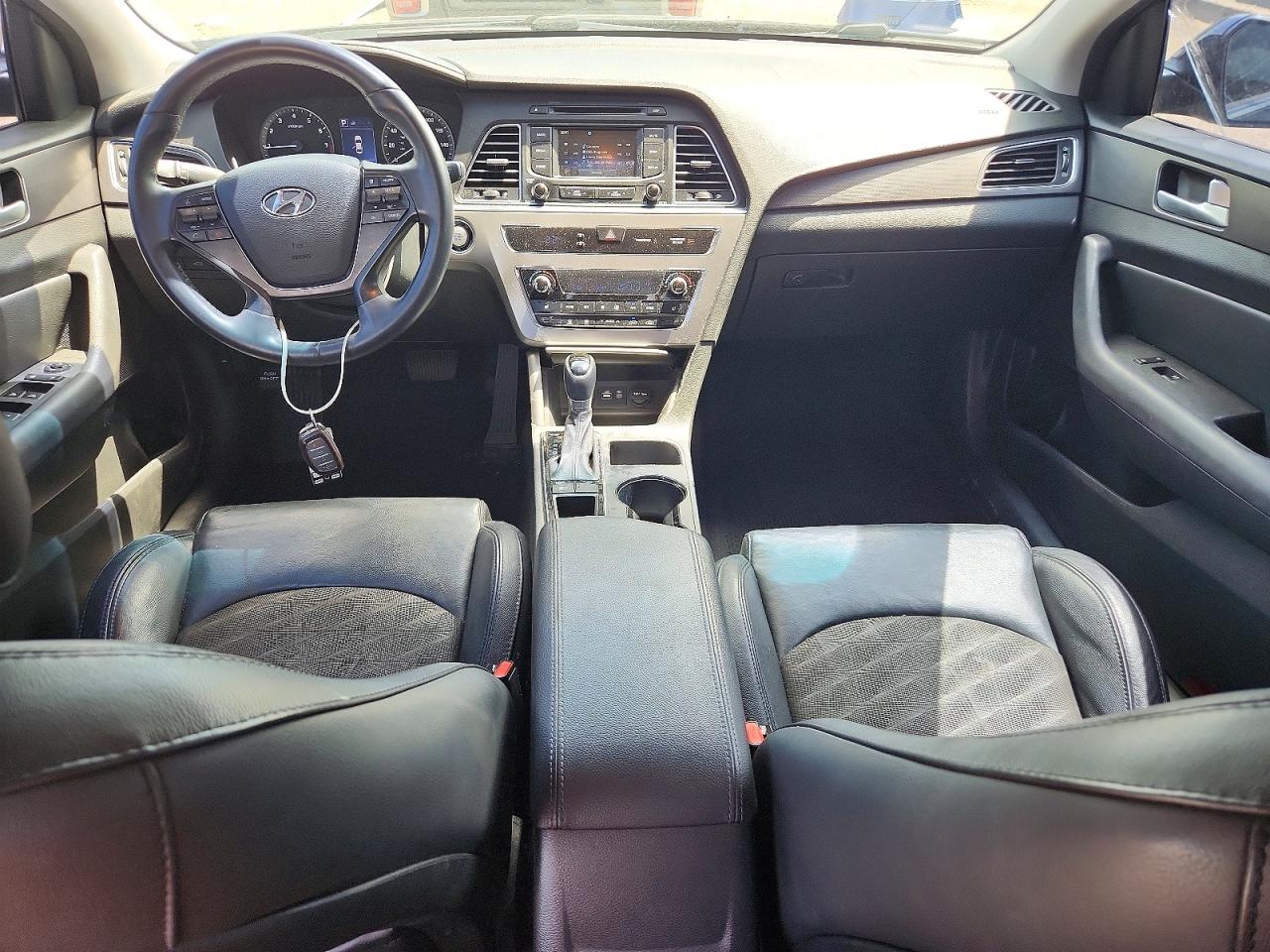 2015 Hyundai Sonata Sport Black vin: 5NPE34AF7FH155745