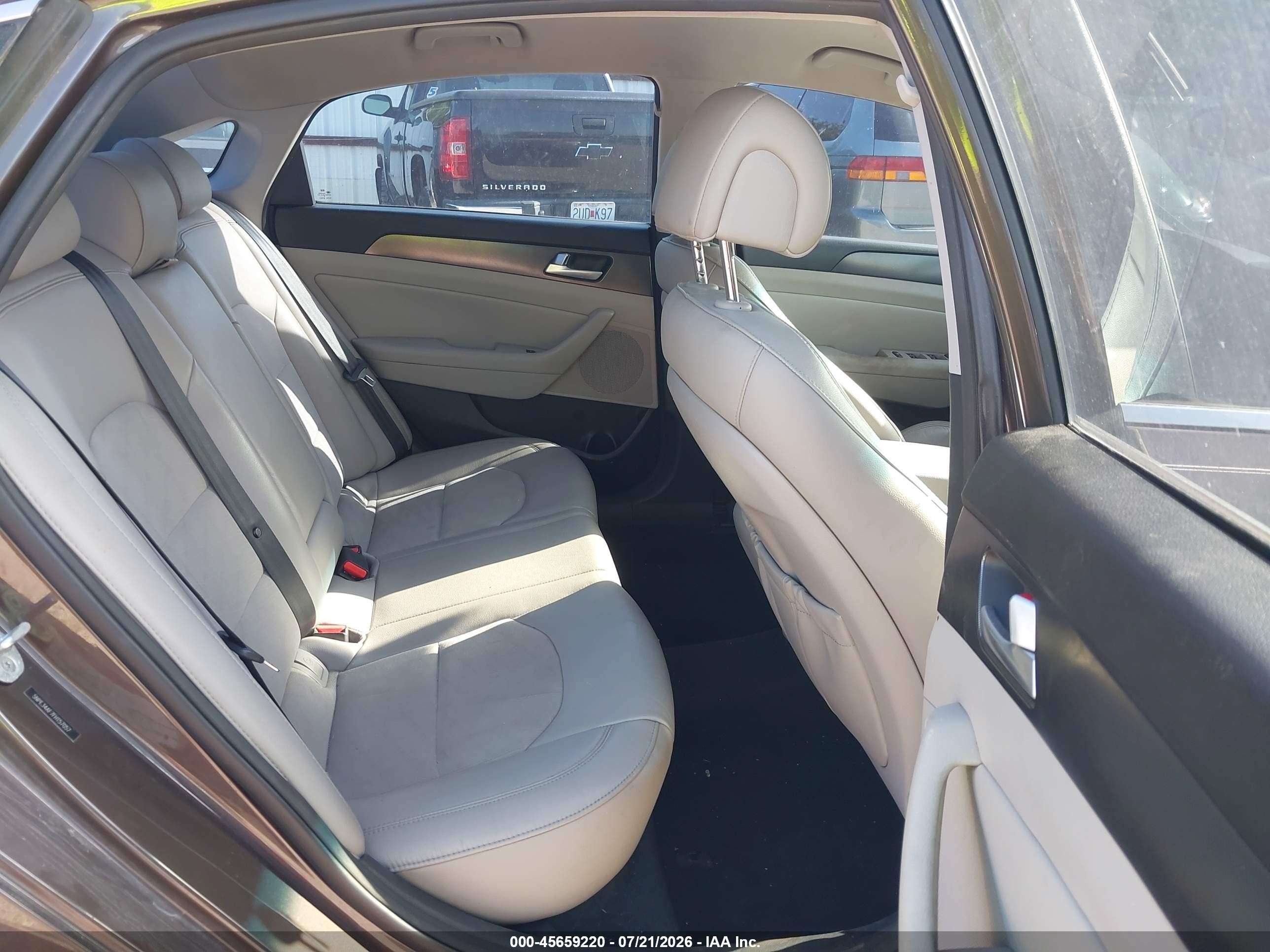 2015 Hyundai Sonata Sport Gray vin: 5NPE34AF7FH157057