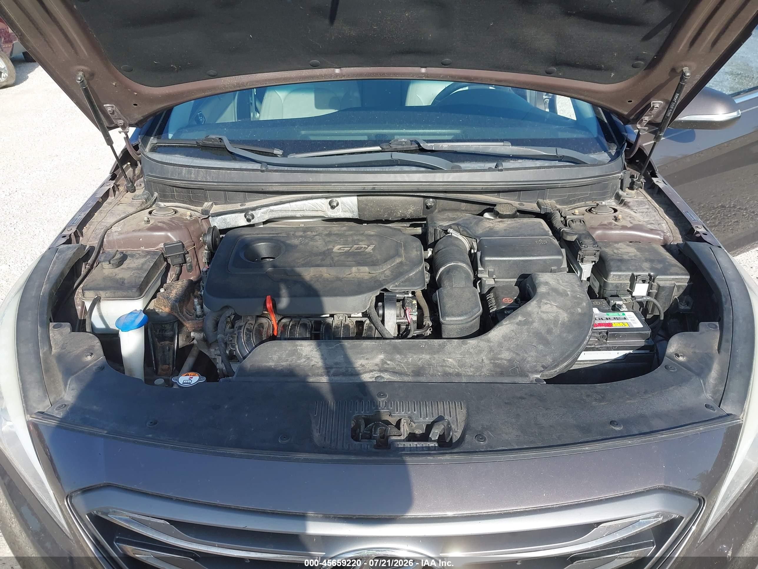 2015 Hyundai Sonata Sport Gray vin: 5NPE34AF7FH157057