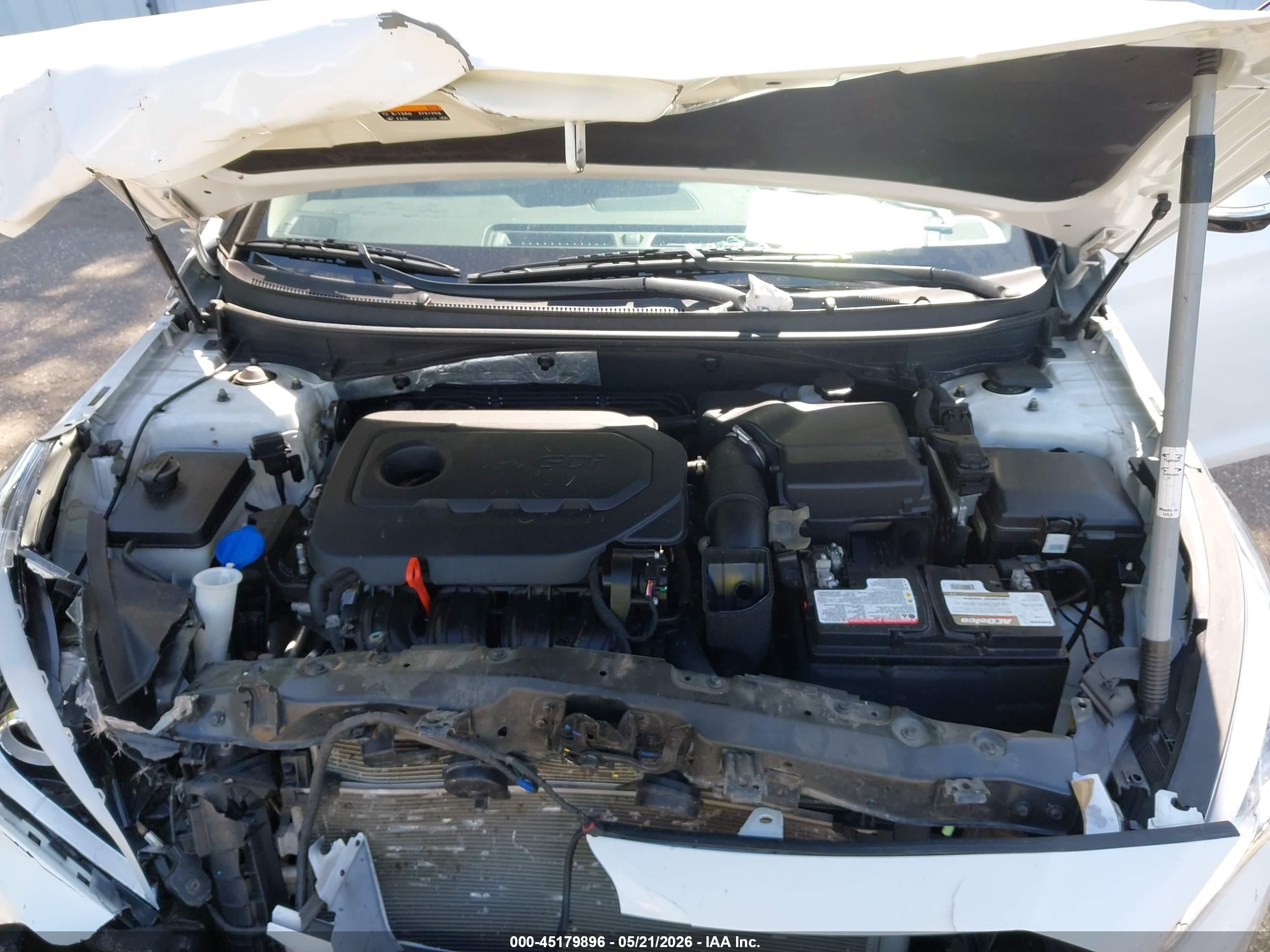 2015 Hyundai Sonata Limited Белый vin: 5NPE34AF7FH158757