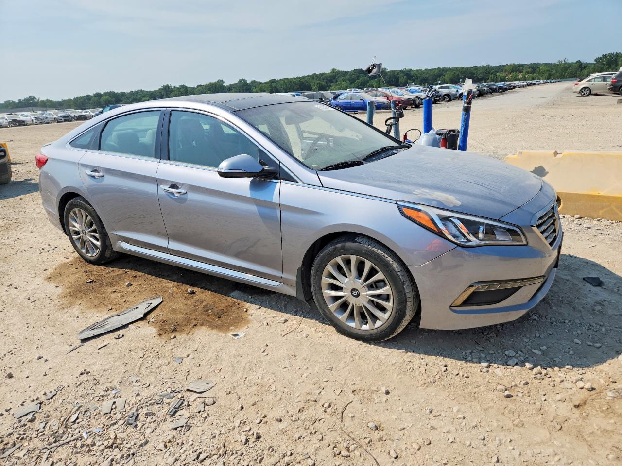 2015 Hyundai Sonata Limited Silver vin: 5NPE34AF7FH169628