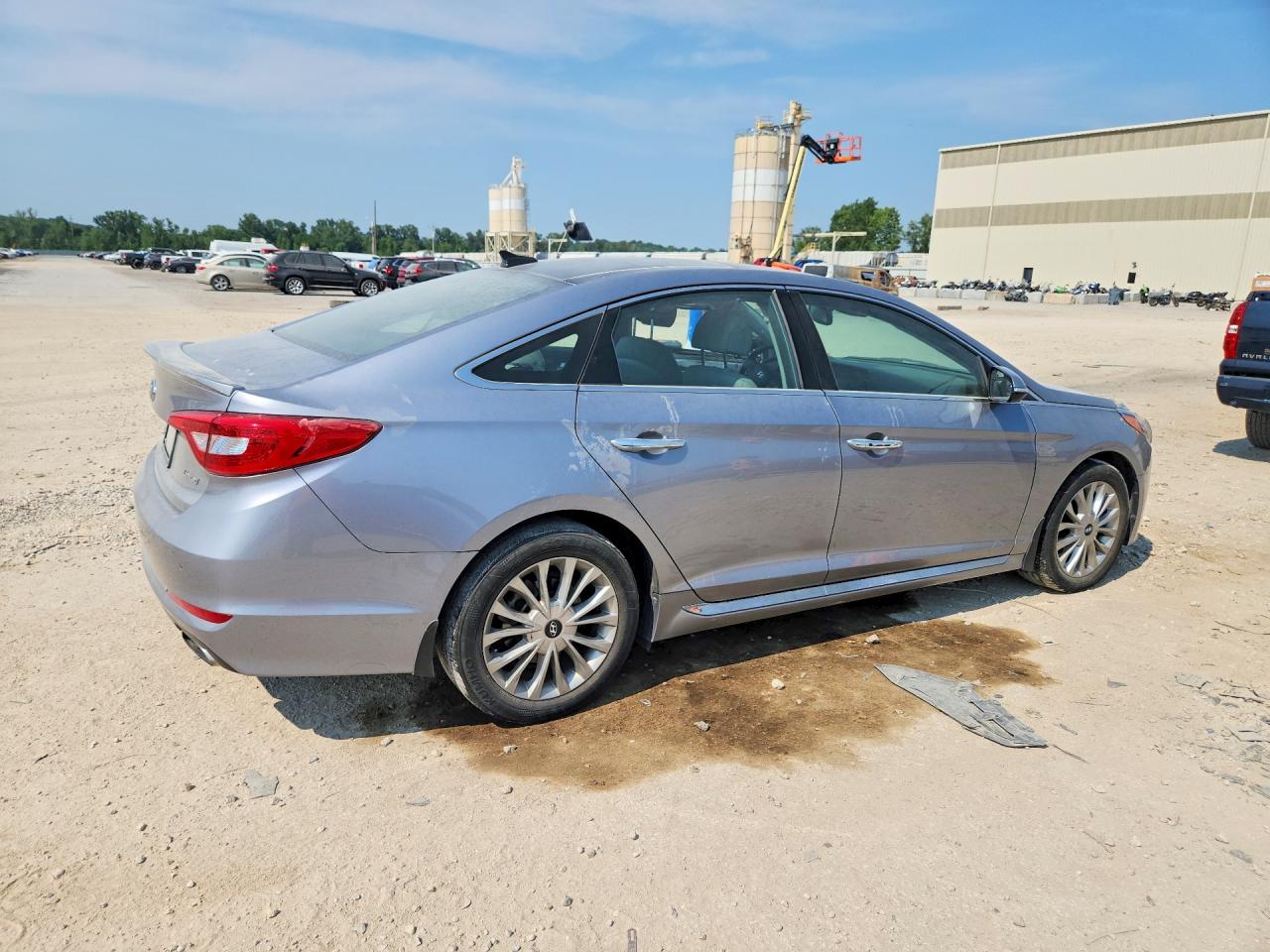 2015 Hyundai Sonata Limited Silver vin: 5NPE34AF7FH169628