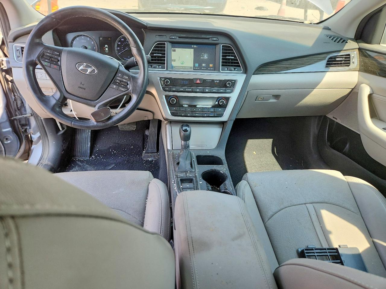 2015 Hyundai Sonata Limited Silver vin: 5NPE34AF7FH169628