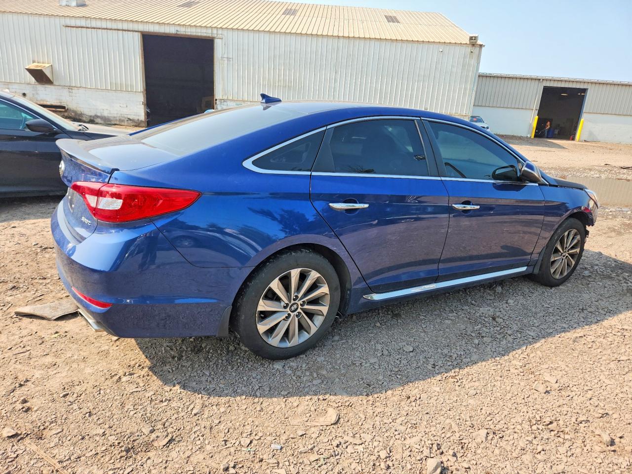 2015 Hyundai Sonata Blue vin: 5NPE34AF7FH211912