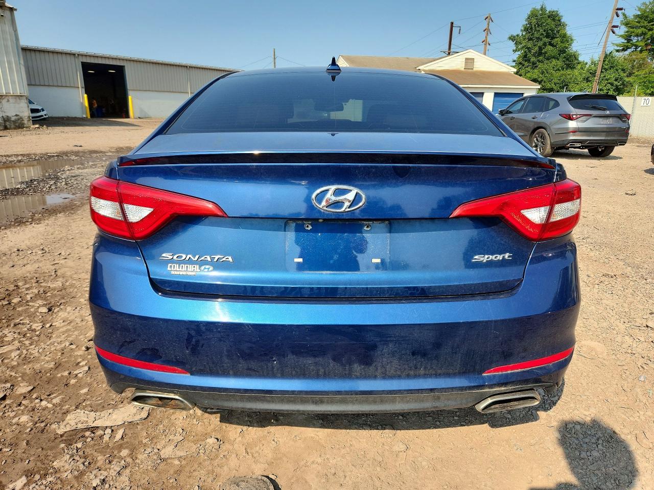 2015 Hyundai Sonata Blue vin: 5NPE34AF7FH211912