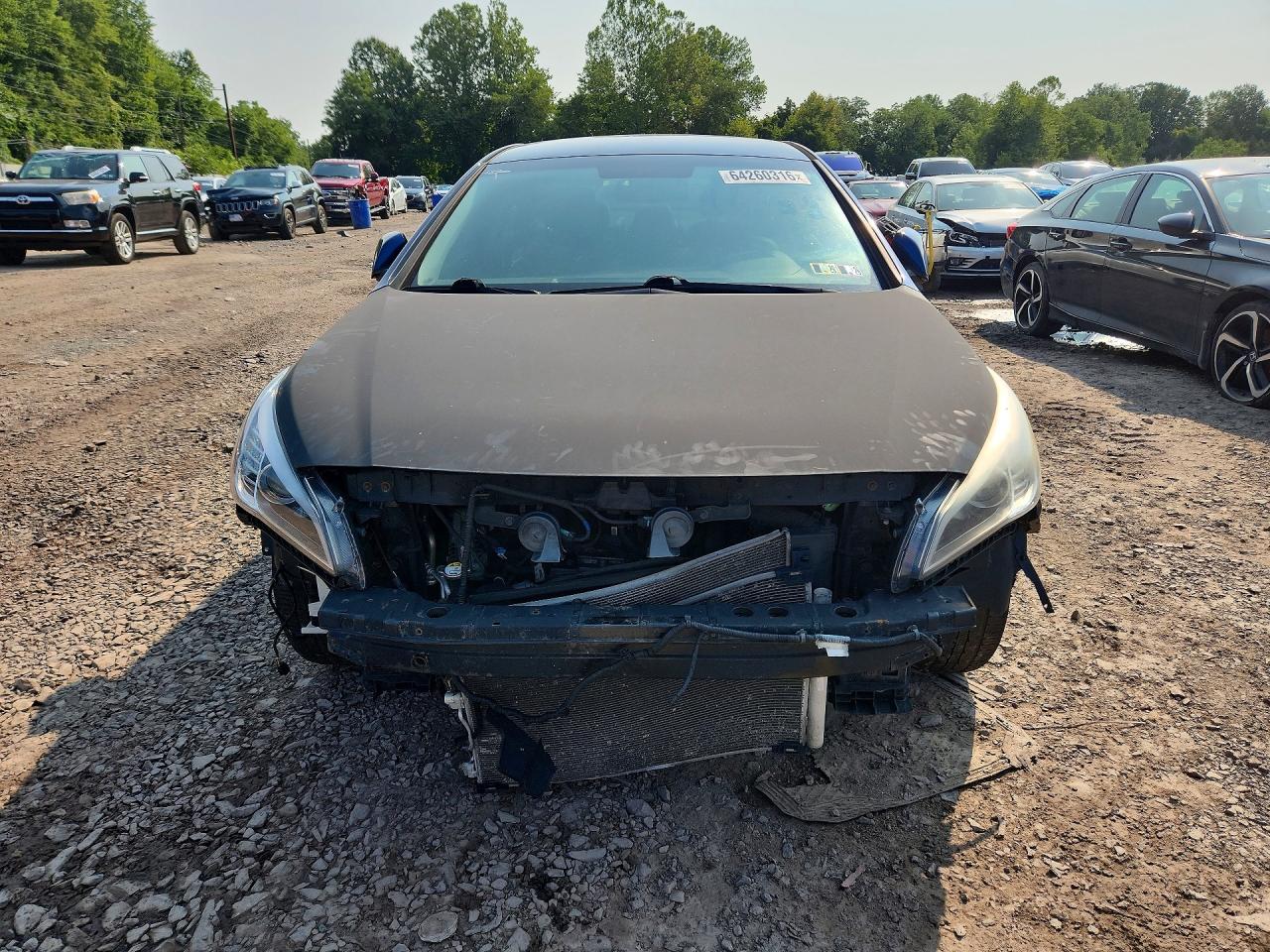 2015 Hyundai Sonata Blue vin: 5NPE34AF7FH211912
