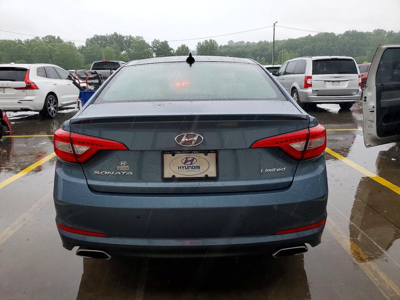 2015 Hyundai Sonata Limited Teal vin: 5NPE34AF7FH218598