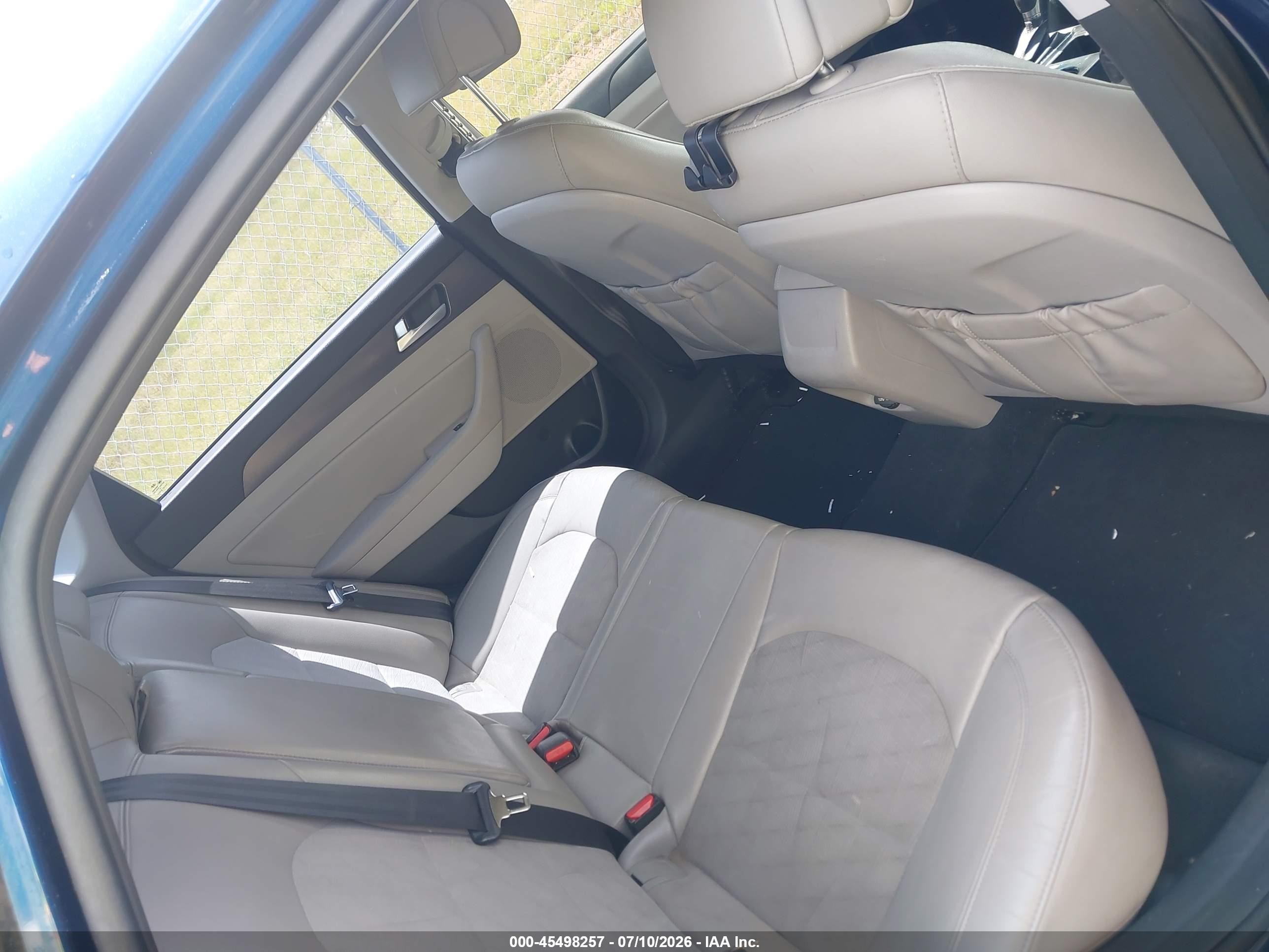 2015 Hyundai Sonata Sport Blue vin: 5NPE34AF7FH219735