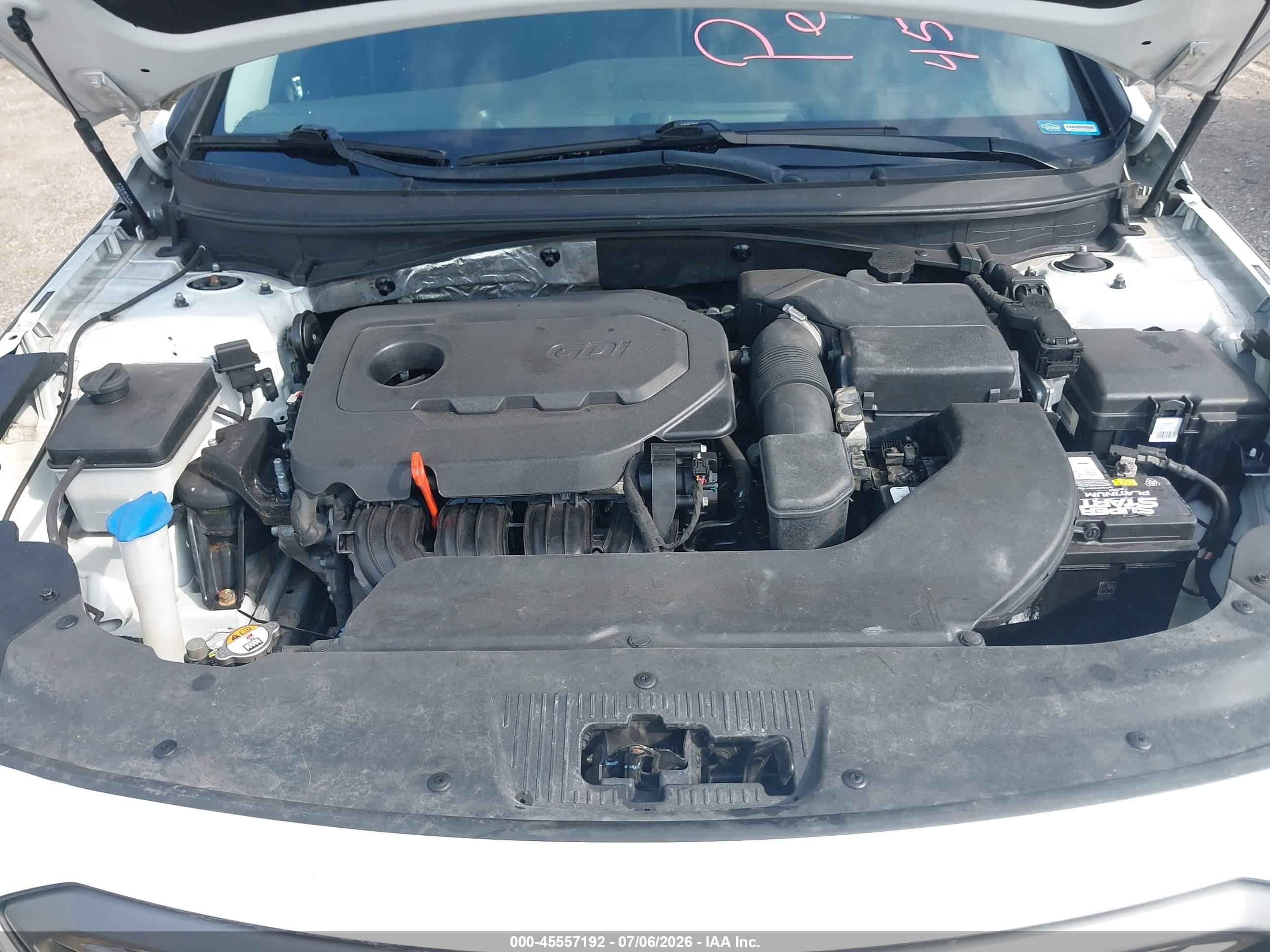 2015 Hyundai Sonata Sport White vin: 5NPE34AF7FH230136