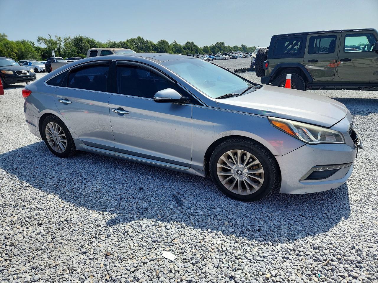 2015 Hyun Sonata Silver vin: 5NPE34AF7FH230430