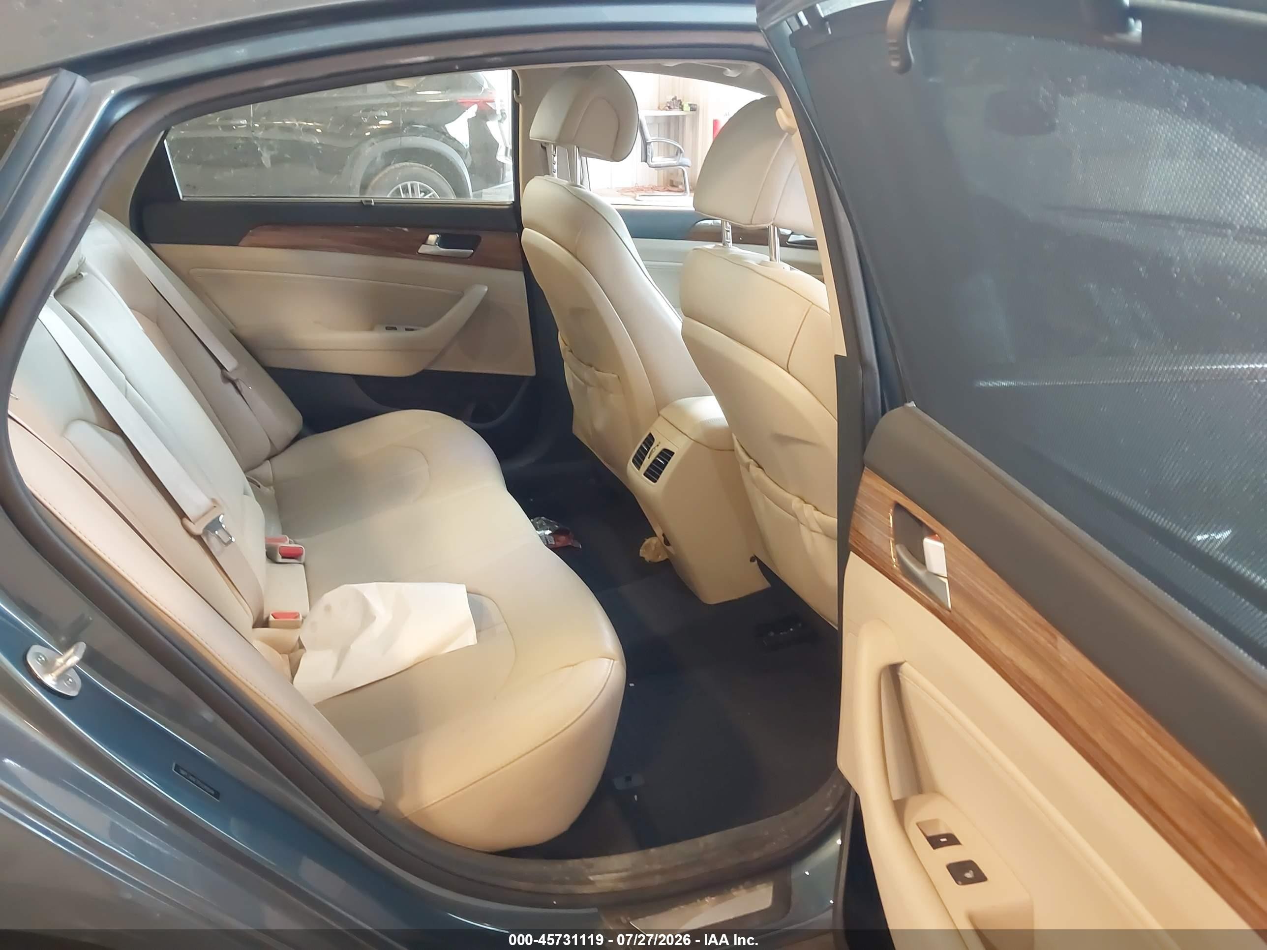 2015 Hyundai Sonata Limited Blue vin: 5NPE34AF7FH249544