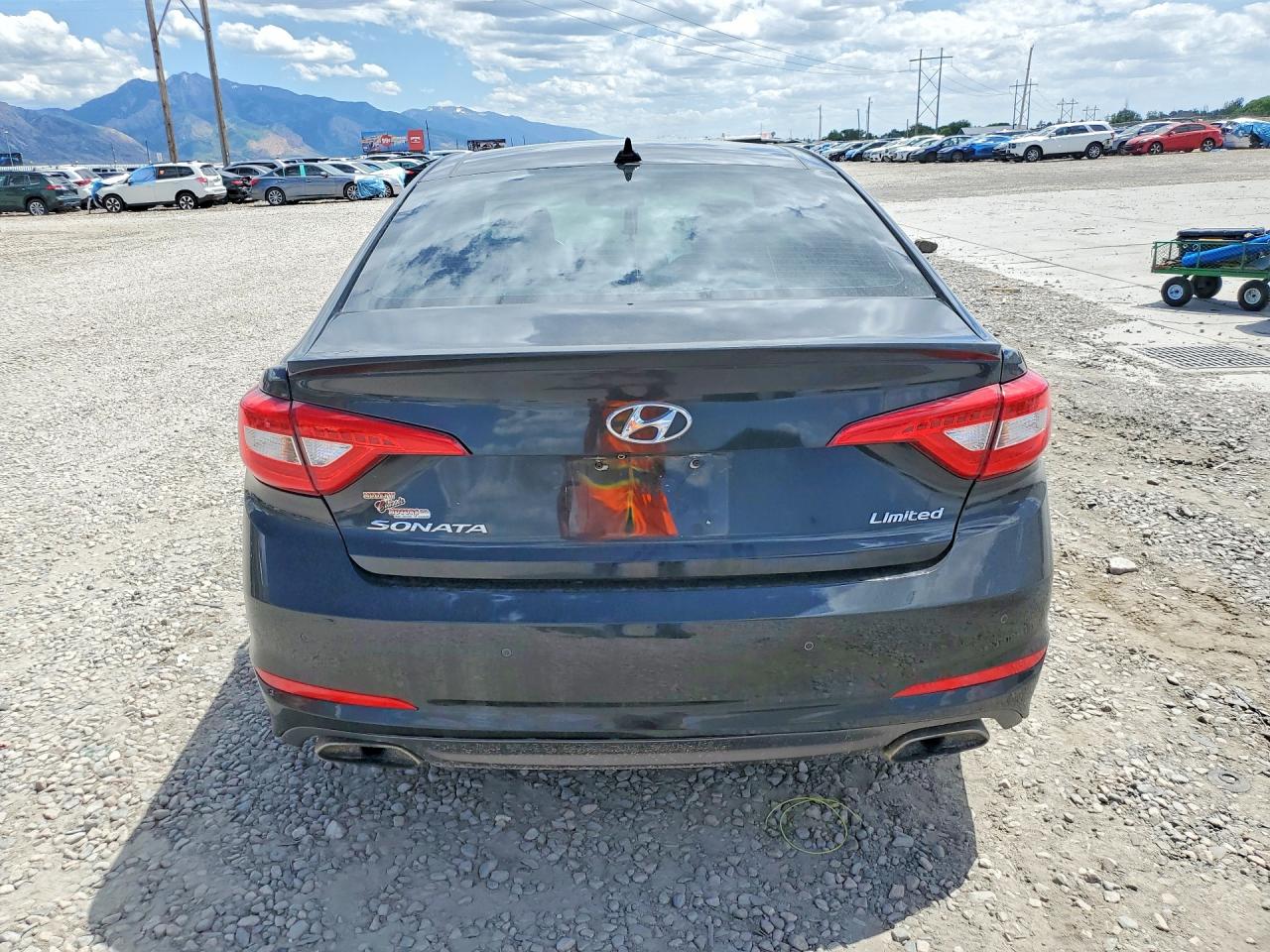 2016 Hyundai Sonata Limited Black vin: 5NPE34AF7GH366980