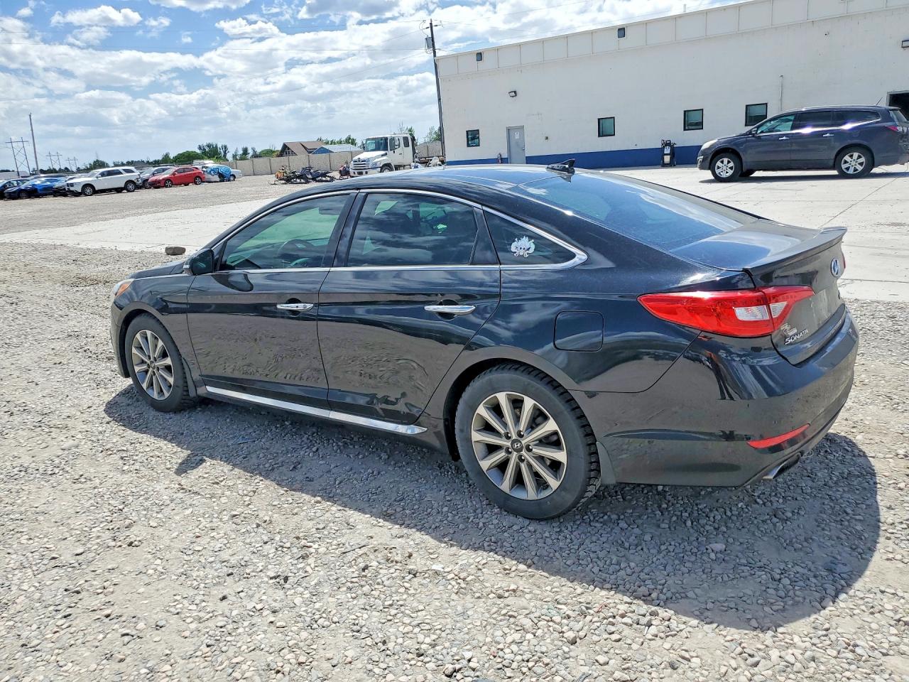 2016 Hyundai Sonata Limited Black vin: 5NPE34AF7GH366980