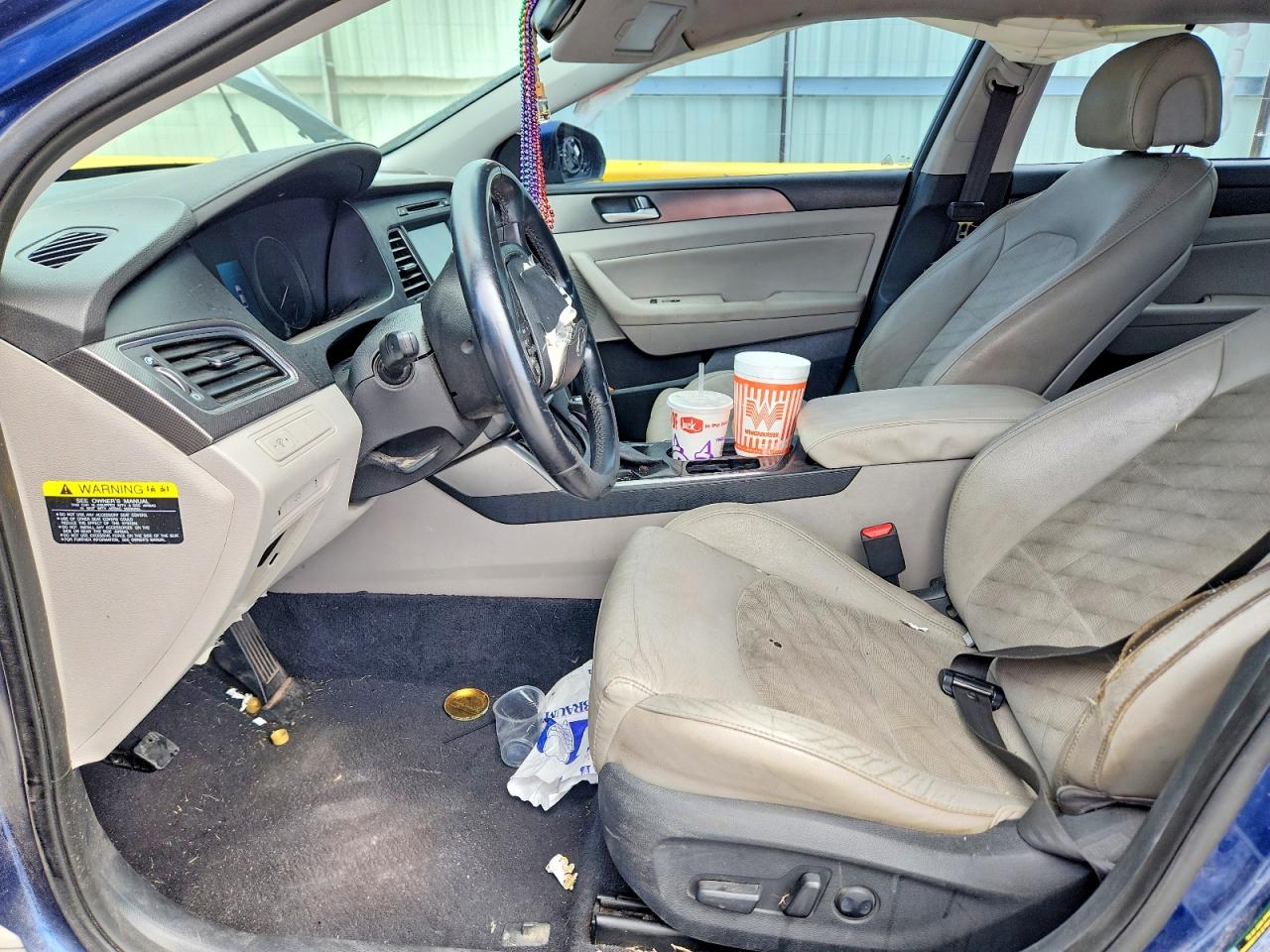 2016 Hyundai Sonata Sport Синий vin: 5NPE34AF7GH422318