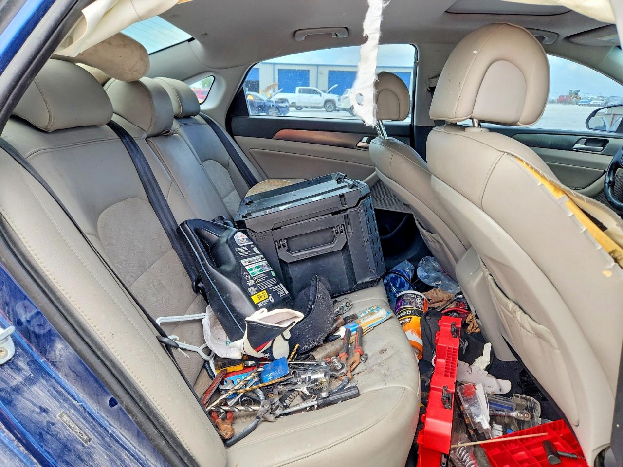 2016 Hyundai Sonata Sport Синий vin: 5NPE34AF7GH422318