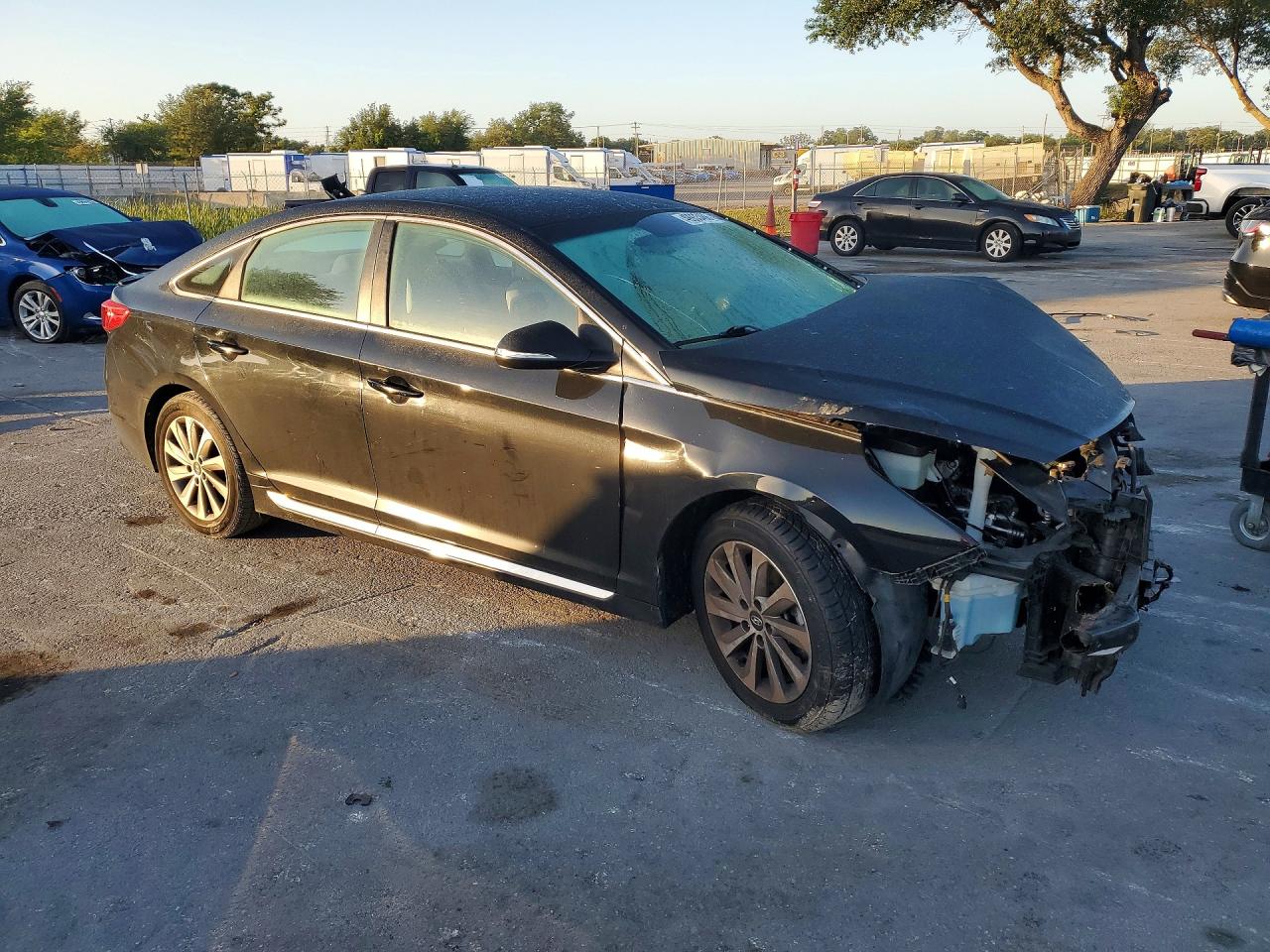 2017 Hyundai Sonata Black vin: 5NPE34AF7HH506656