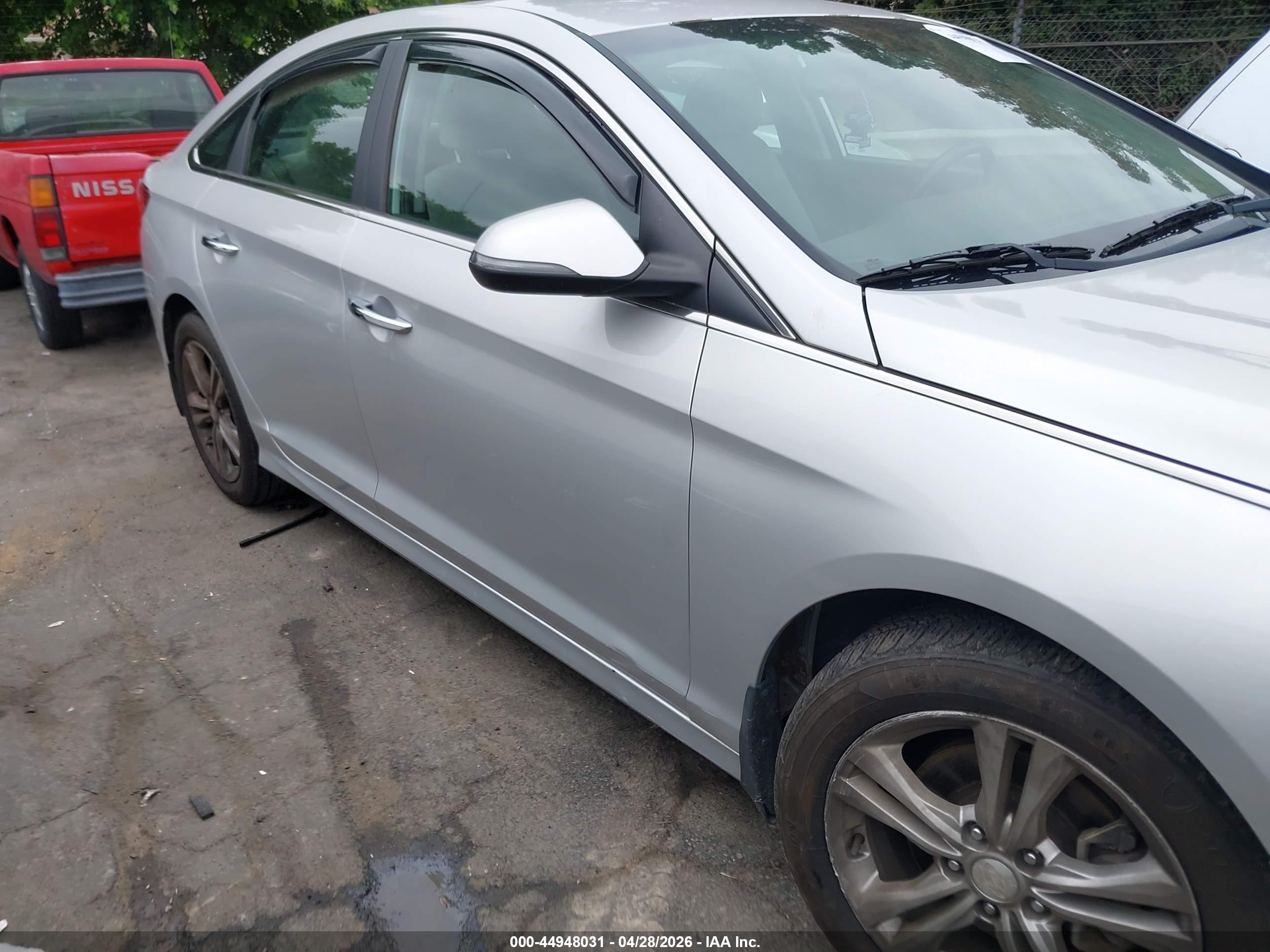 2018 Hyundai Sonata Sel Silver vin: 5NPE34AF7JH634966
