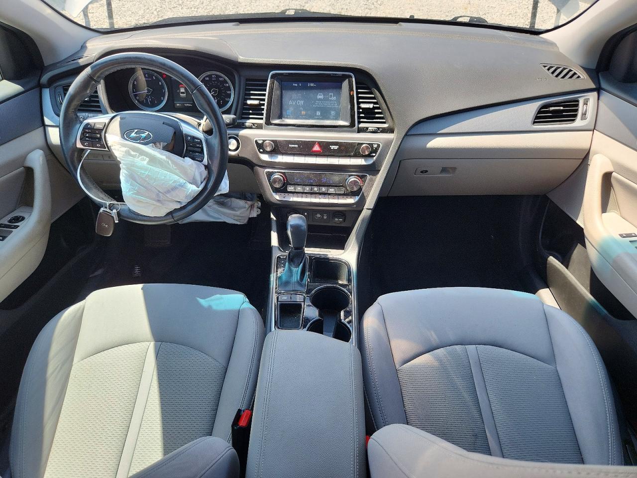 2019 Hyundai Sonata Sel Gray vin: 5NPE34AF7KH780608