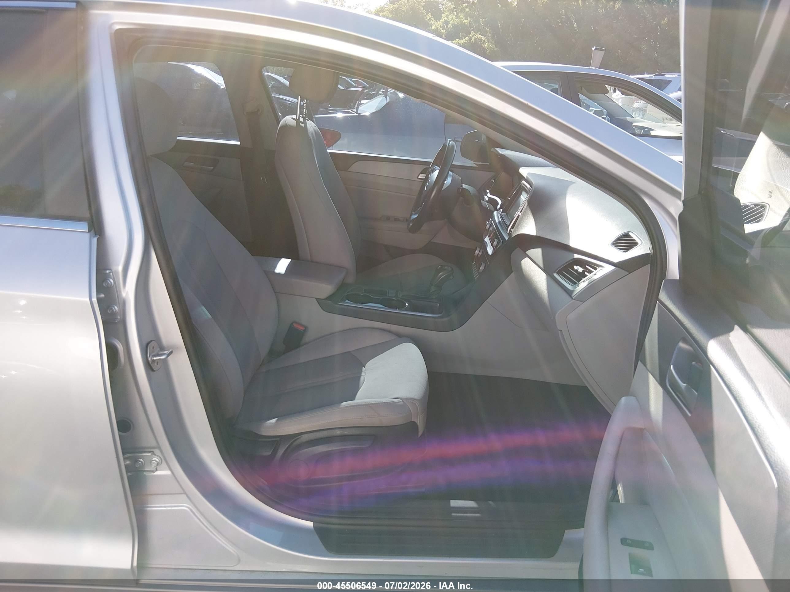 2019 Hyundai Sonata Sel Silver vin: 5NPE34AF7KH788093