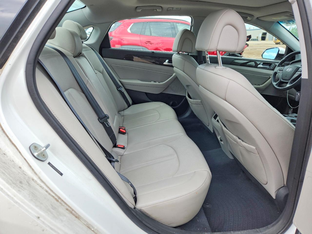 2015 Hyundai Sonata Limited White vin: 5NPE34AF8FH016546