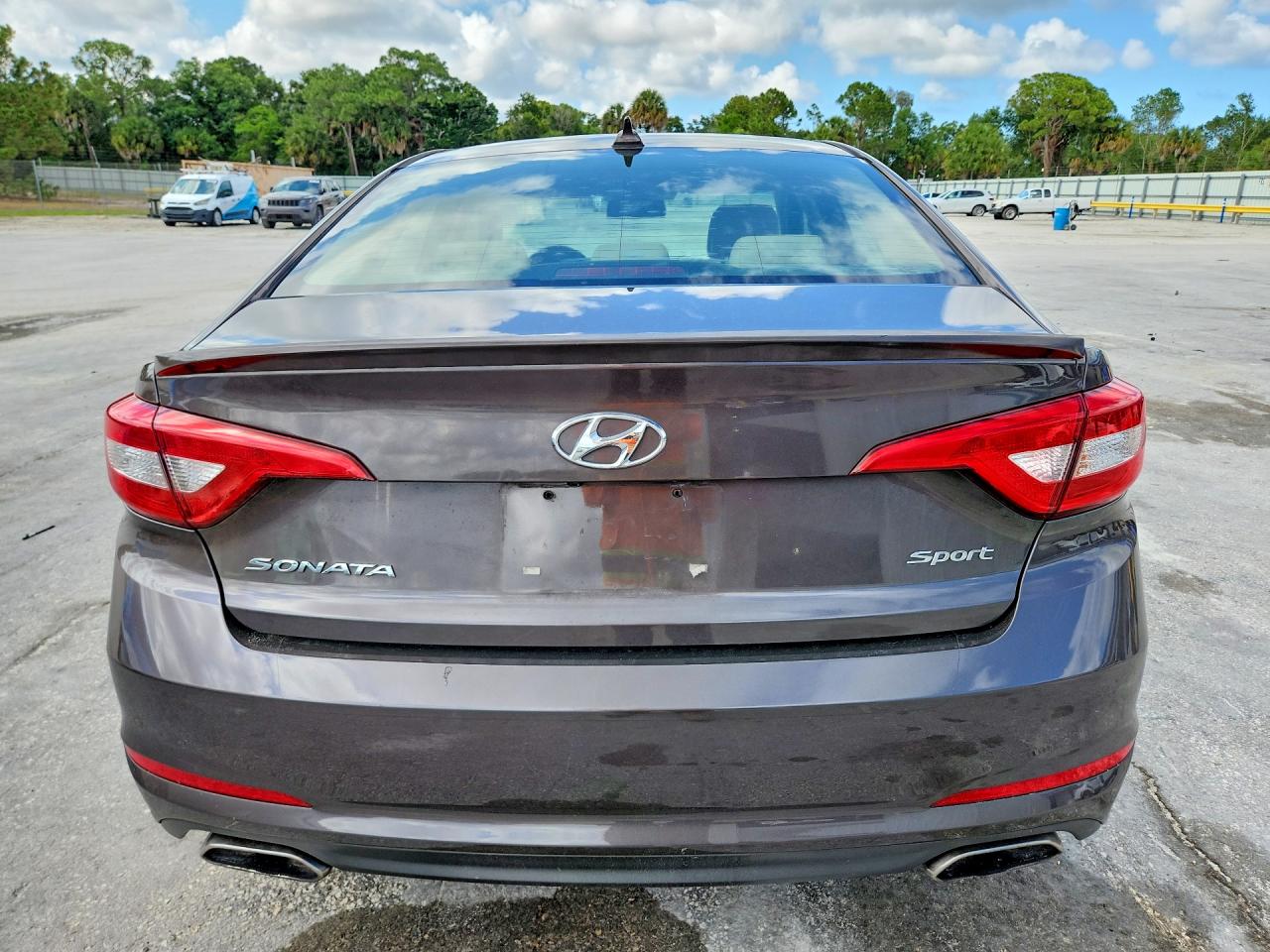 2015 Hyundai Sonata Sport Brown vin: 5NPE34AF8FH022119