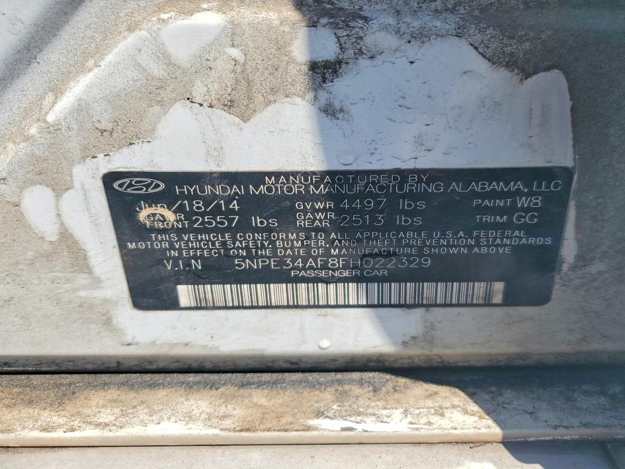 2015 Hyundai Sonata Limited White vin: 5NPE34AF8FH022329