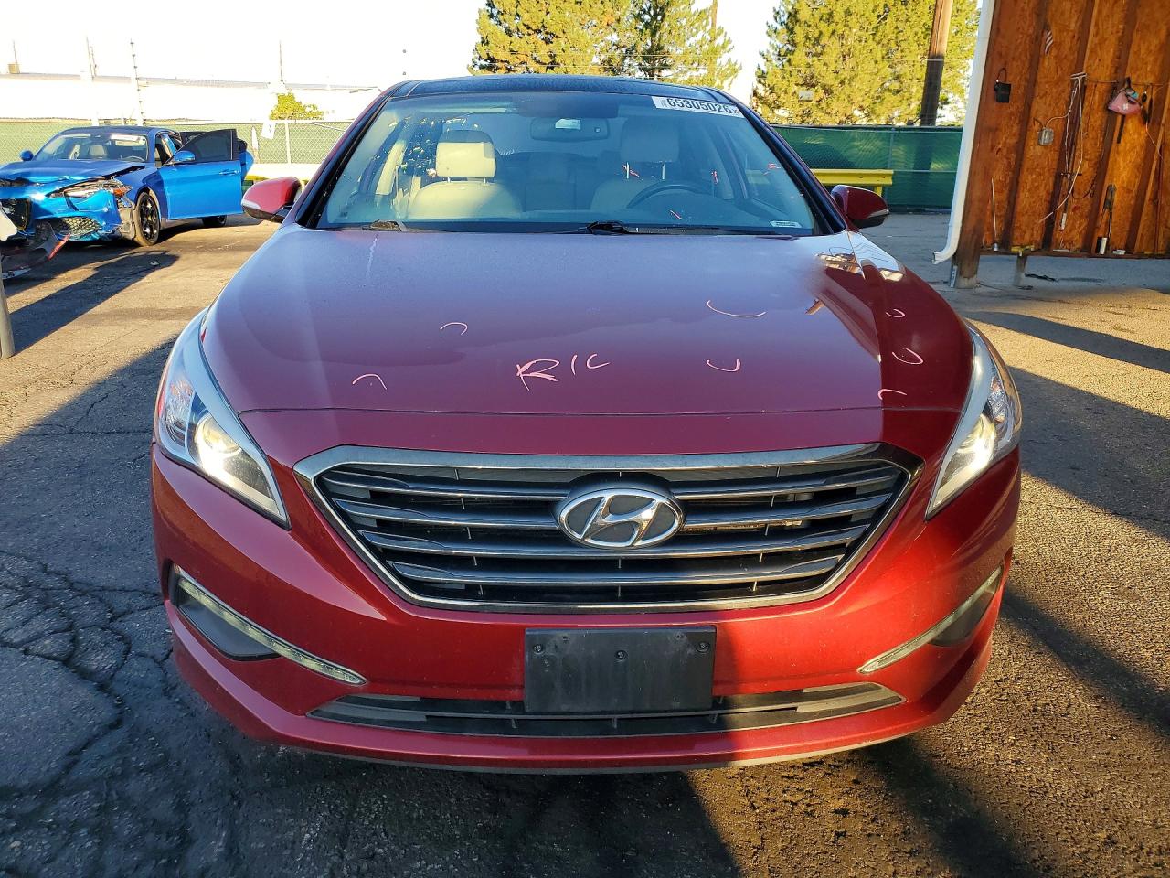 2015 Hyundai Sonata Limited Maroon vin: 5NPE34AF8FH028616