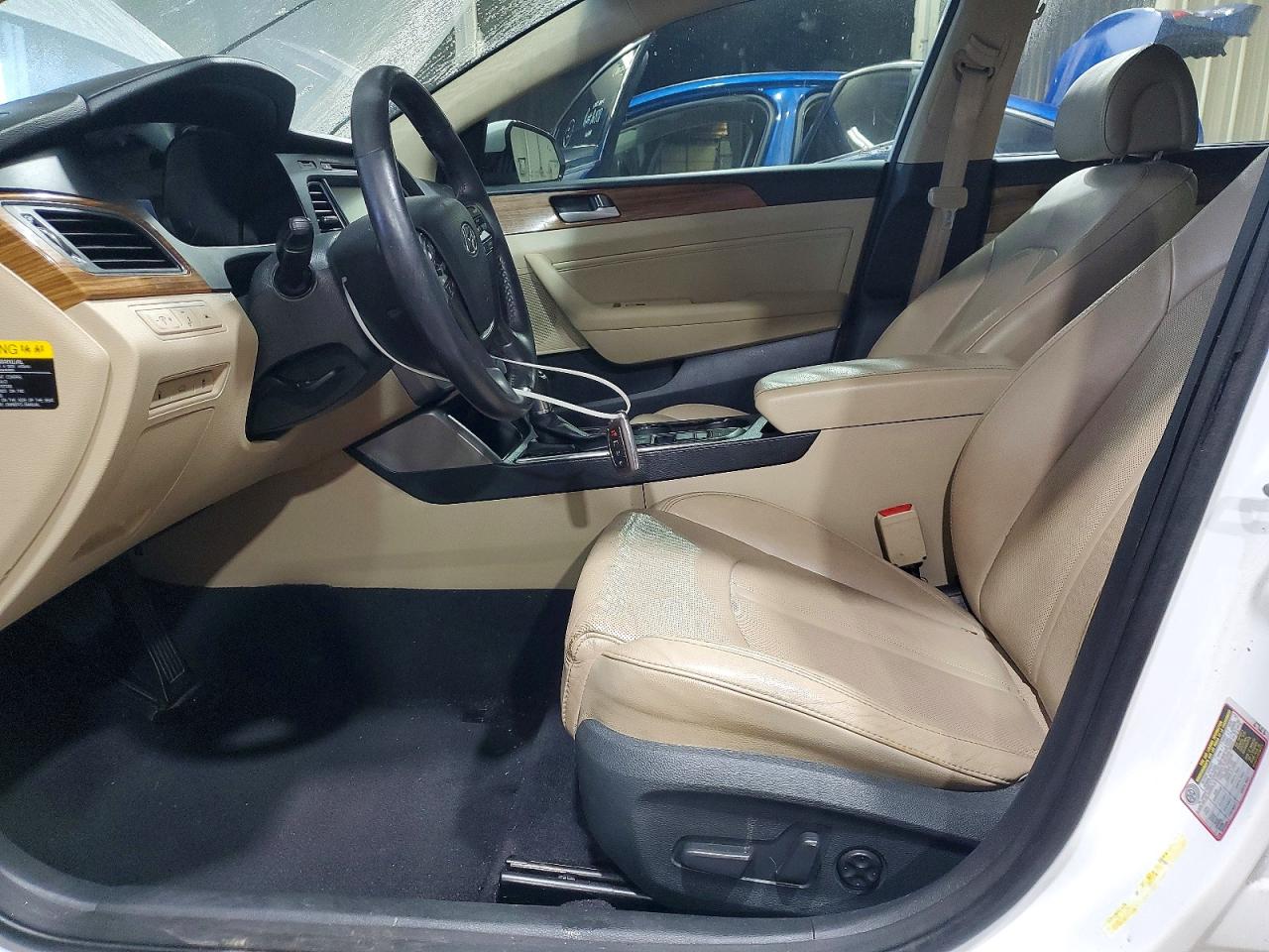 2015 Hyundai Sonata Limited White vin: 5NPE34AF8FH029118