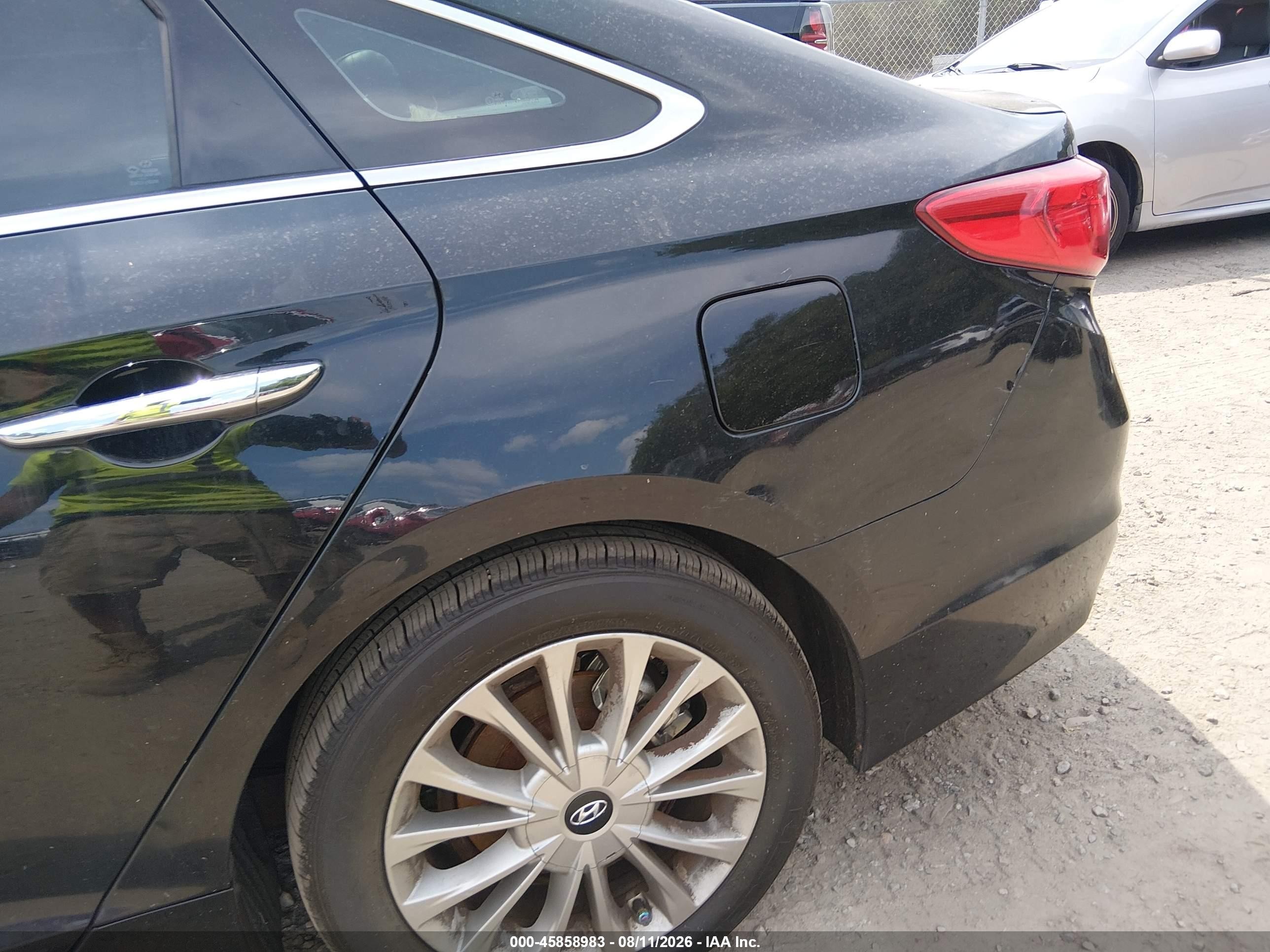 2015 Hyundai Sonata Limited Black vin: 5NPE34AF8FH030379