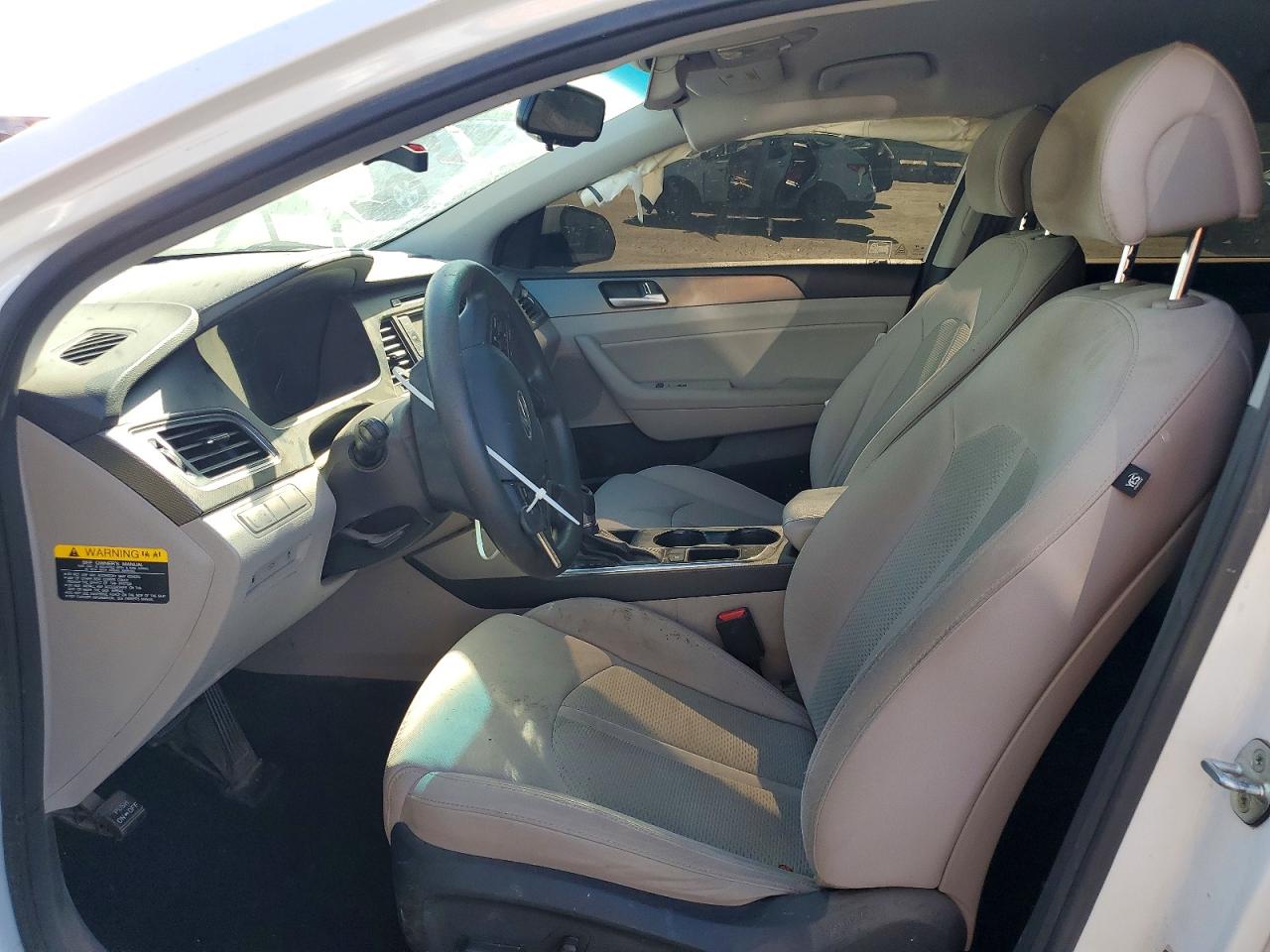 2015 Hyundai Sonata Sport White vin: 5NPE34AF8FH033069