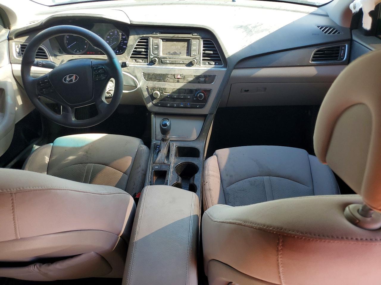 2015 Hyundai Sonata Sport White vin: 5NPE34AF8FH033069