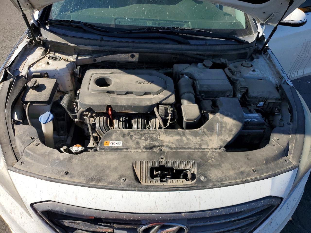 2015 Hyundai Sonata Sport White vin: 5NPE34AF8FH033069