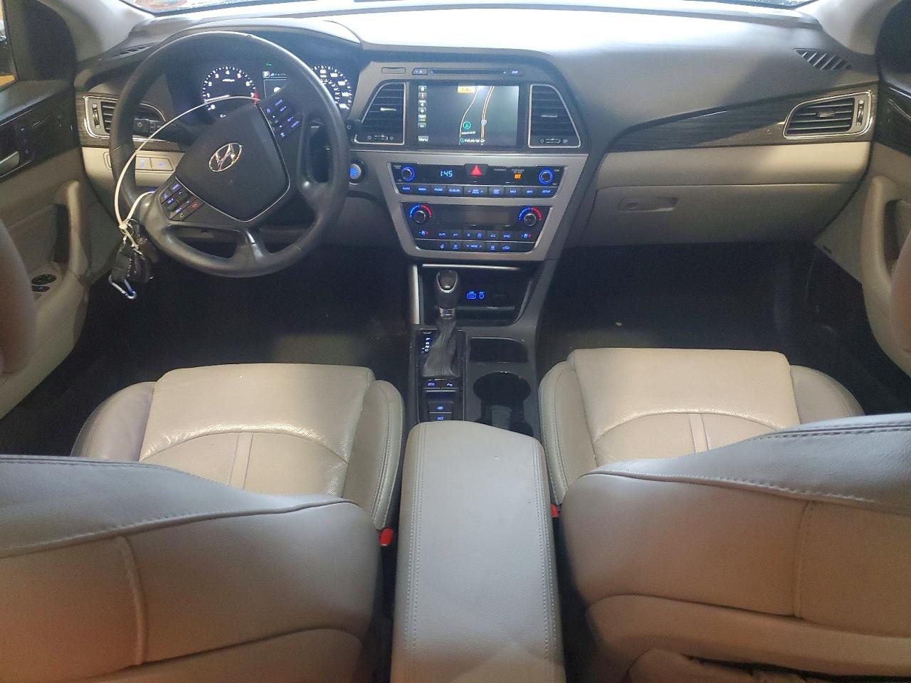 2015 Hyundai Sonata Limited White vin: 5NPE34AF8FH045416