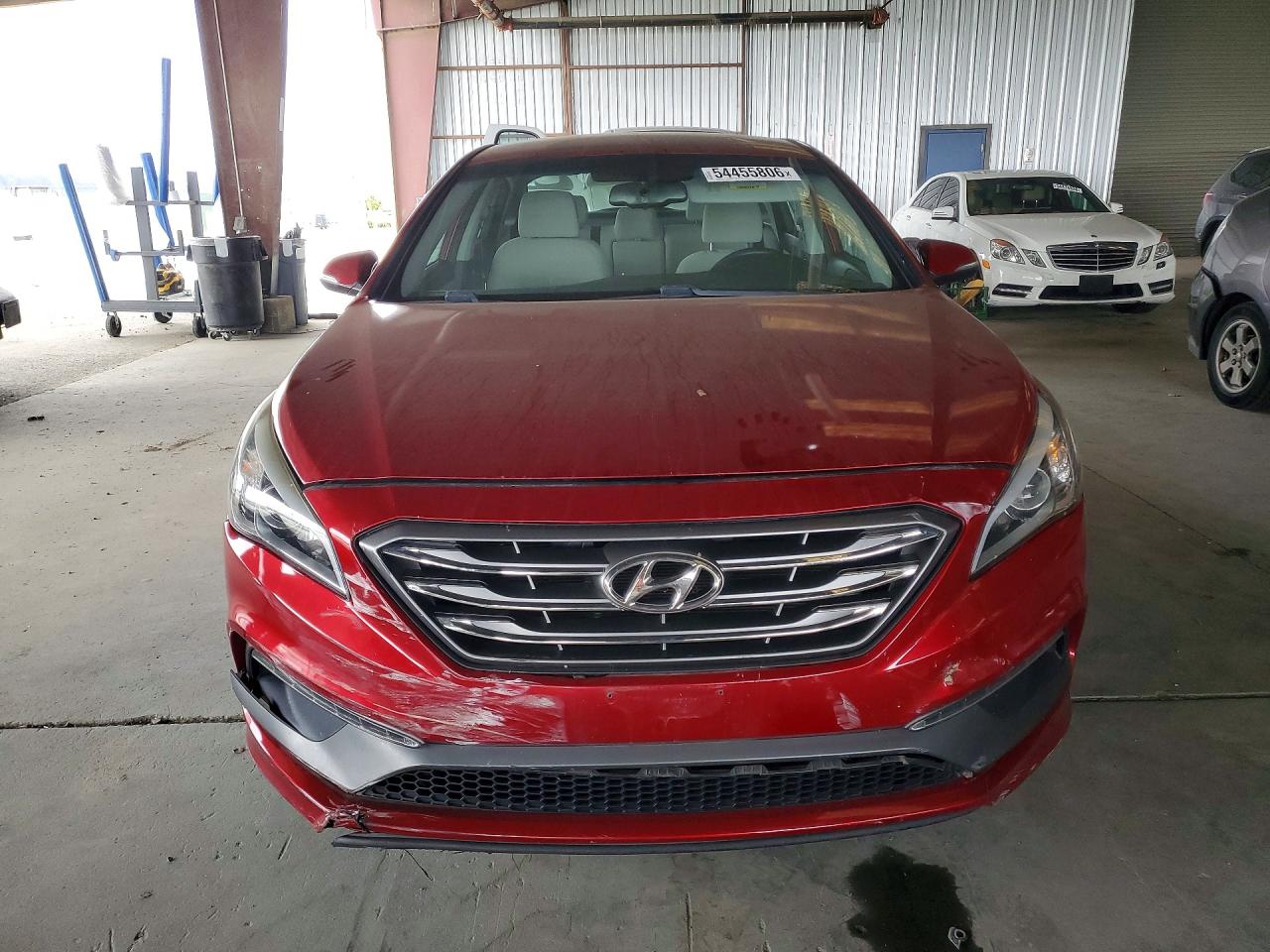 2015 Hyundai Sonata Sport Red vin: 5NPE34AF8FH046324
