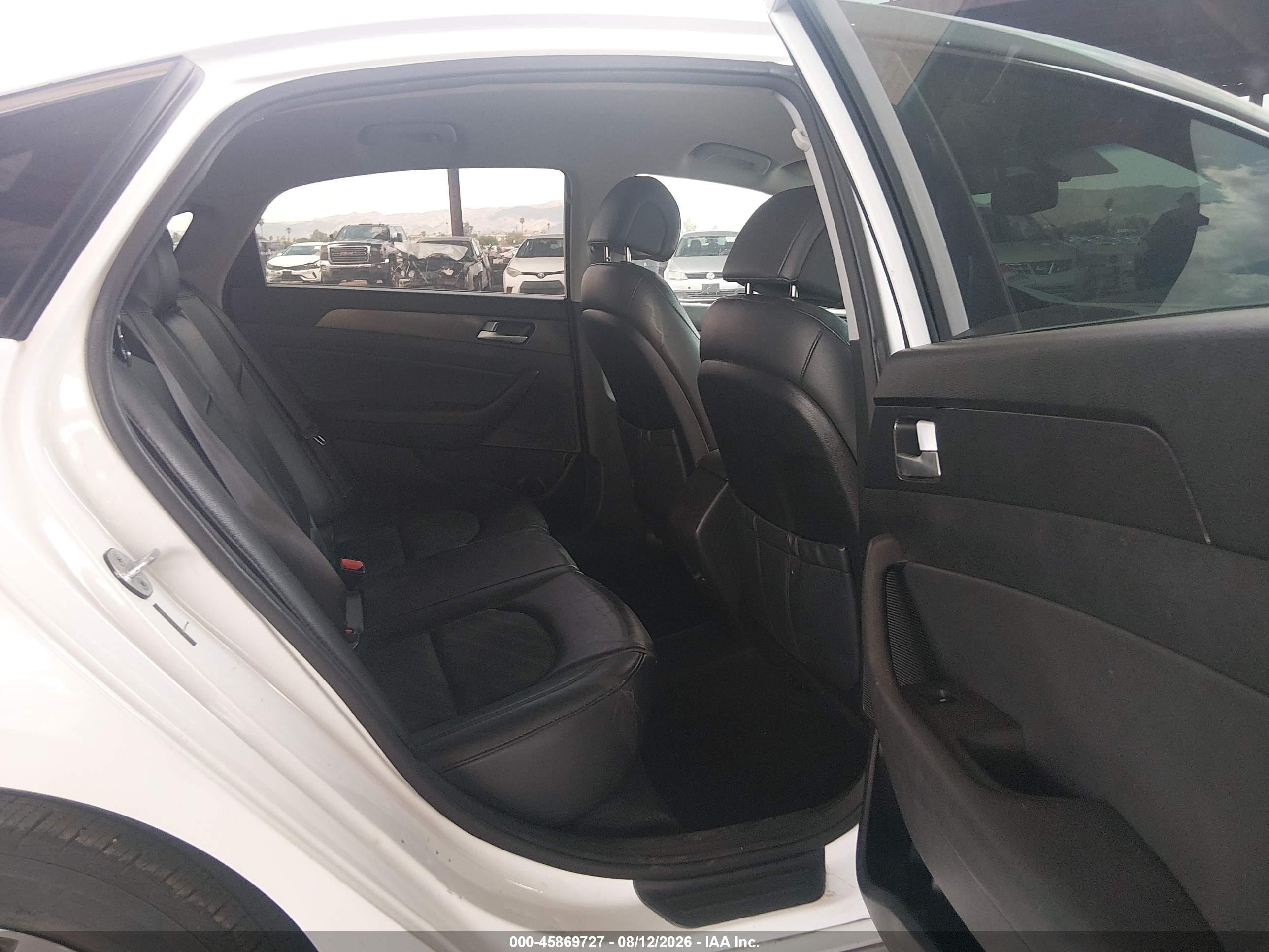 2015 Hyundai Sonata Sport White vin: 5NPE34AF8FH046937