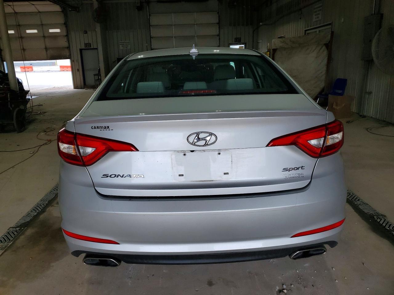2015 Hyundai Sonata Sport Silver vin: 5NPE34AF8FH048154