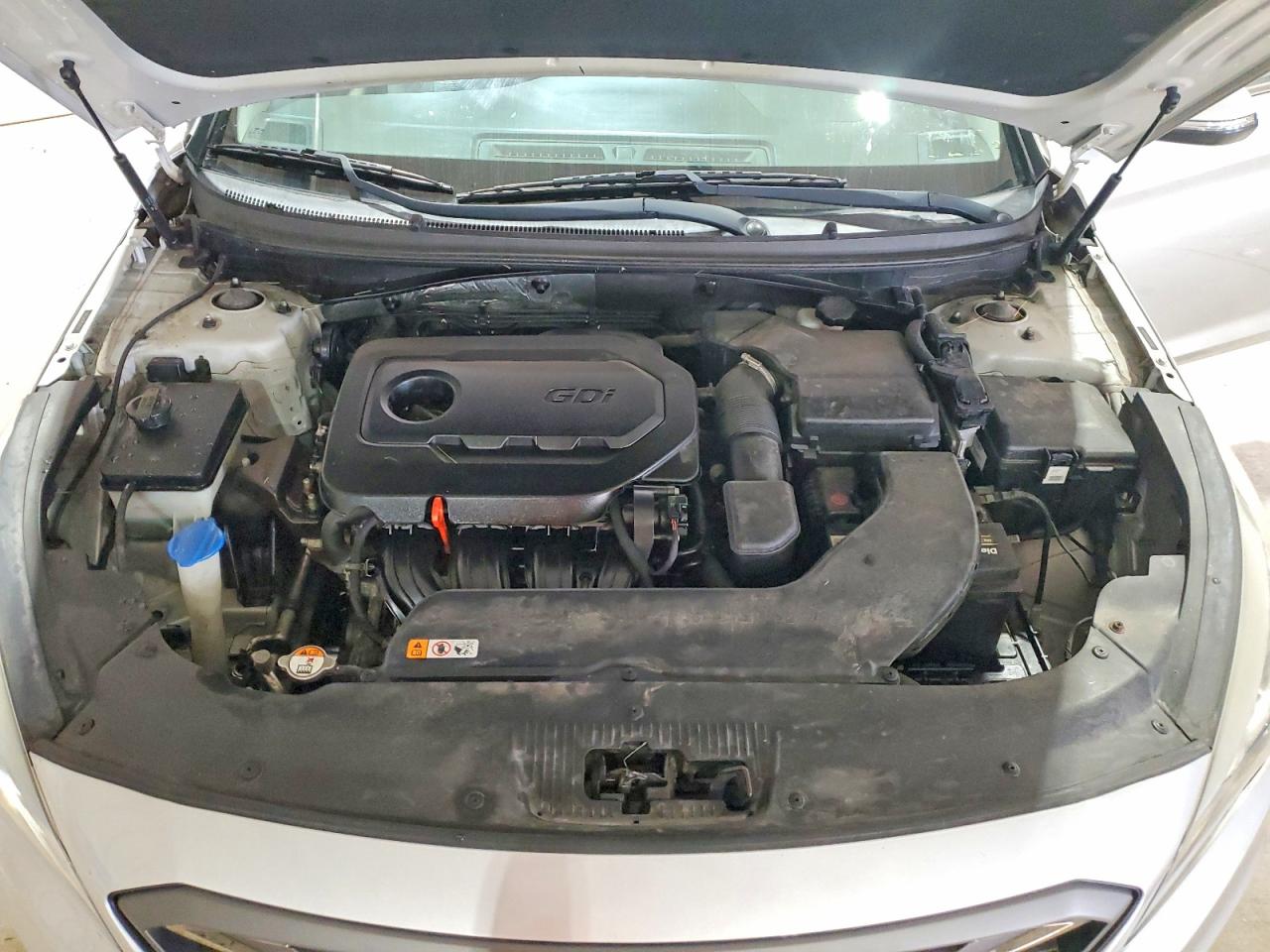 2015 Hyundai Sonata Sport Silver vin: 5NPE34AF8FH048154
