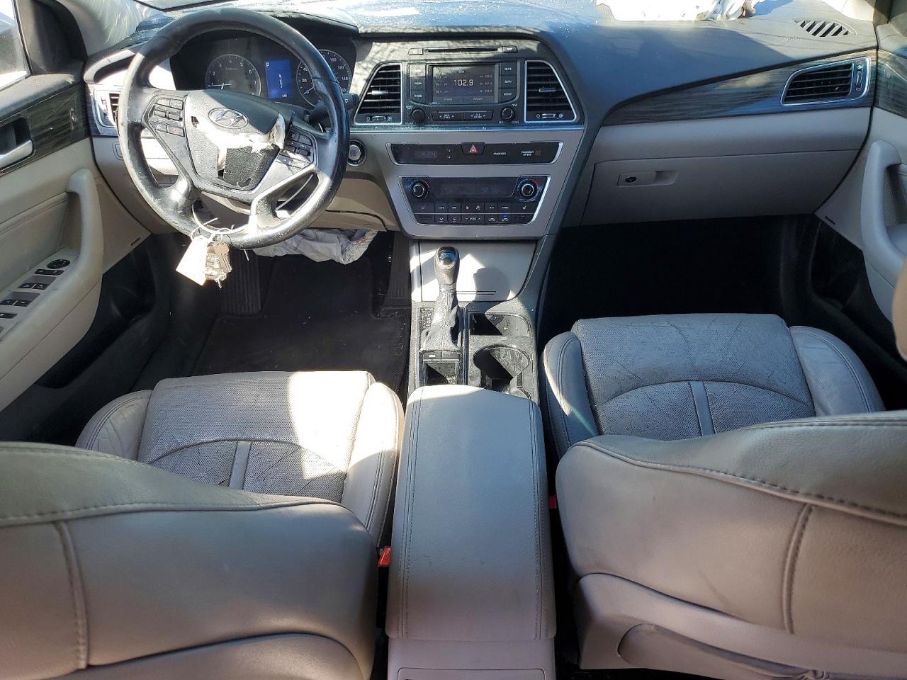 2015 Hyundai Sonata Limited Gray vin: 5NPE34AF8FH049224