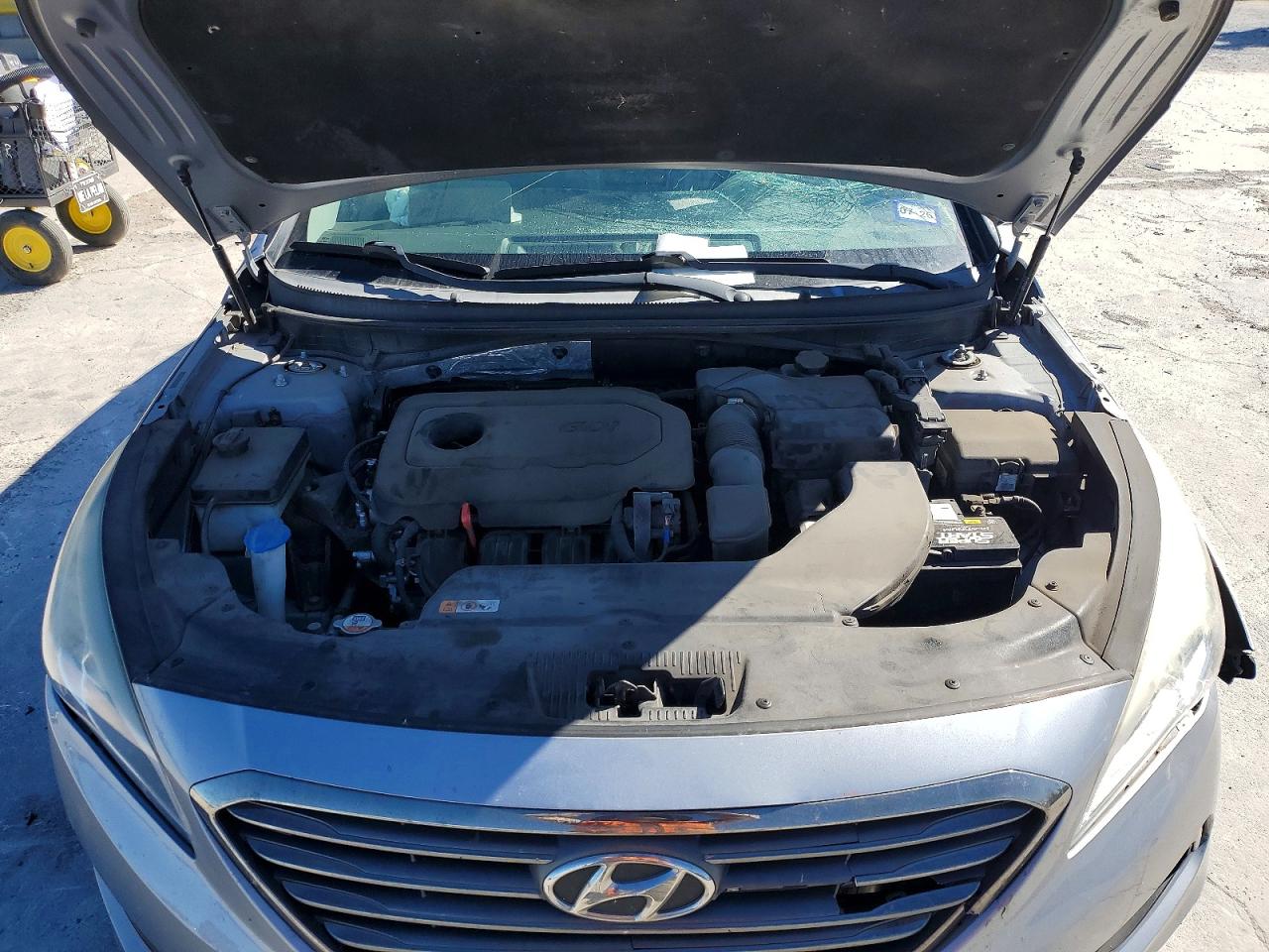 2015 Hyundai Sonata Limited Gray vin: 5NPE34AF8FH049224