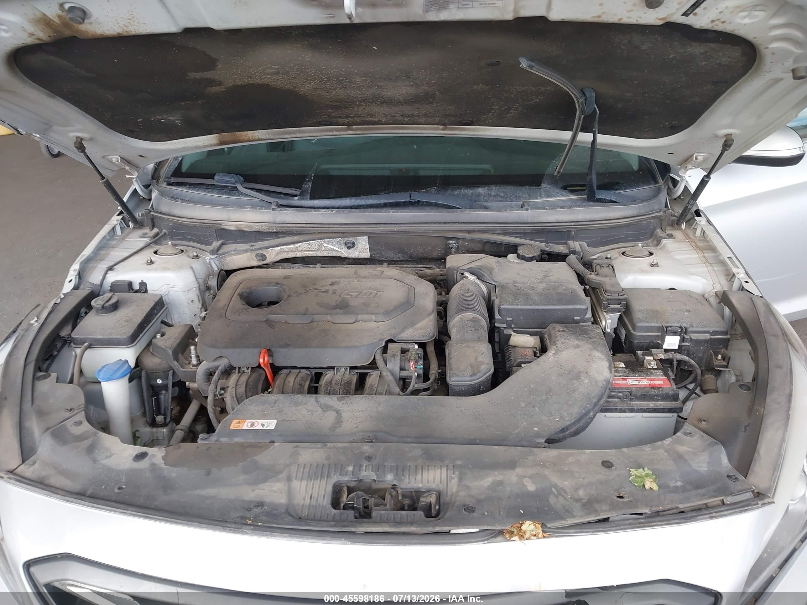 2015 Hyundai Sonata Sport Silver vin: 5NPE34AF8FH050423