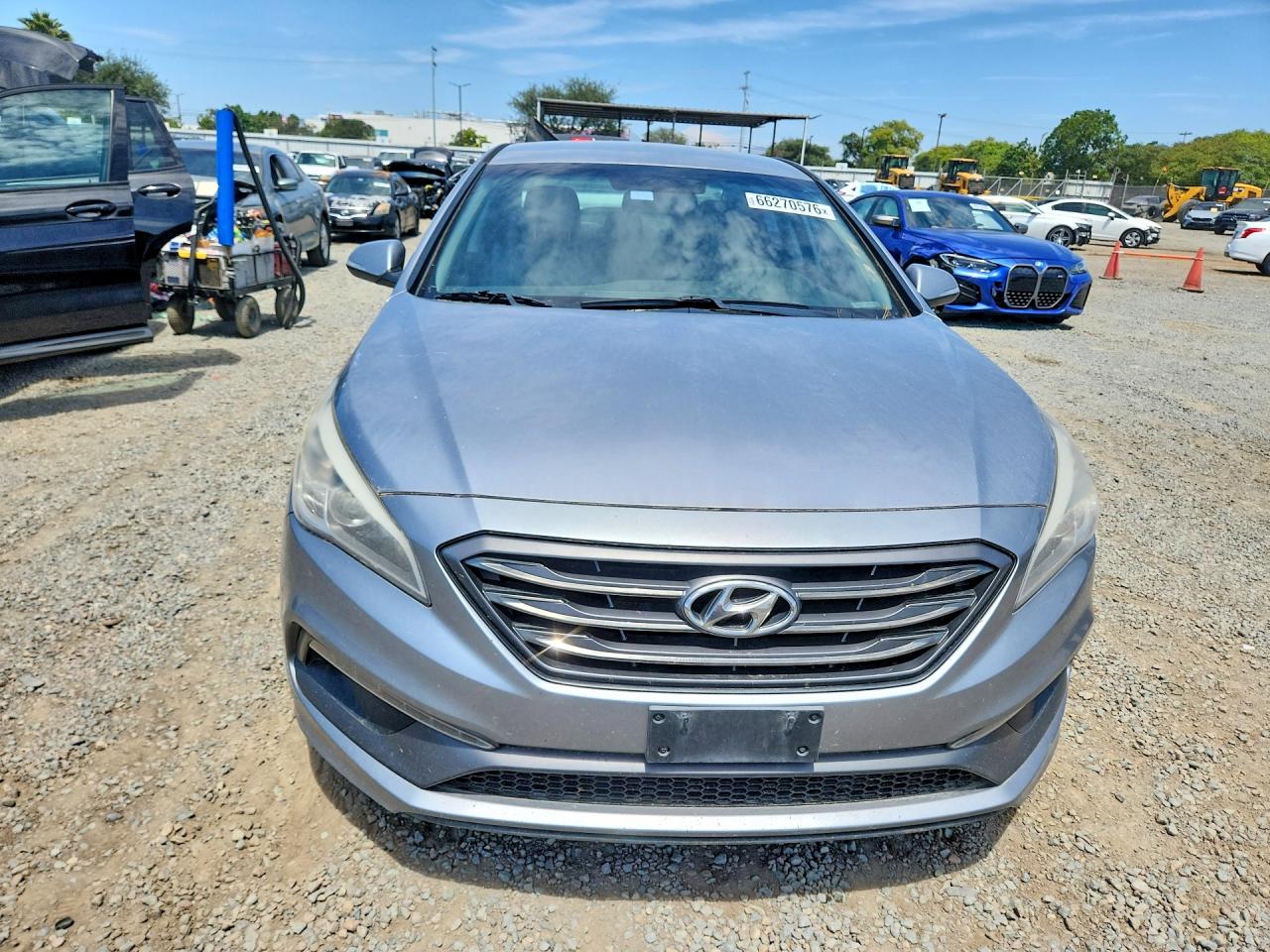 2015 Hyundai Sonata Sport Silver vin: 5NPE34AF8FH052611