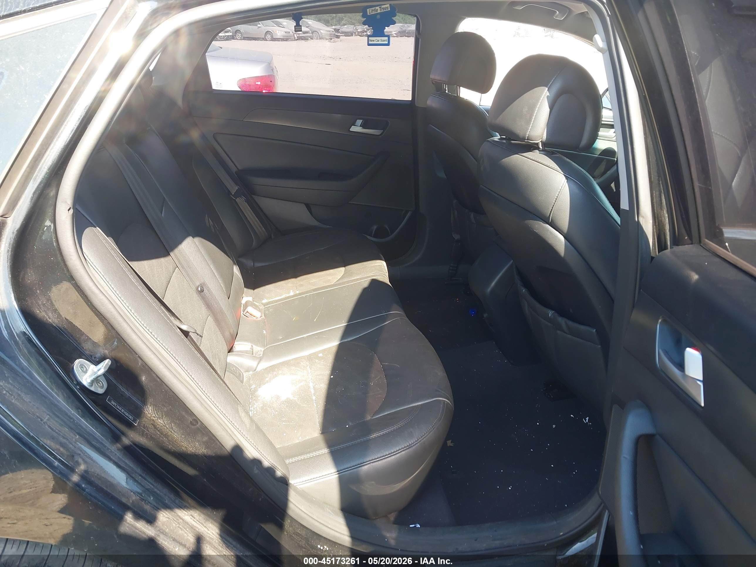 2015 Hyundai Sonata Sport Черный vin: 5NPE34AF8FH061065