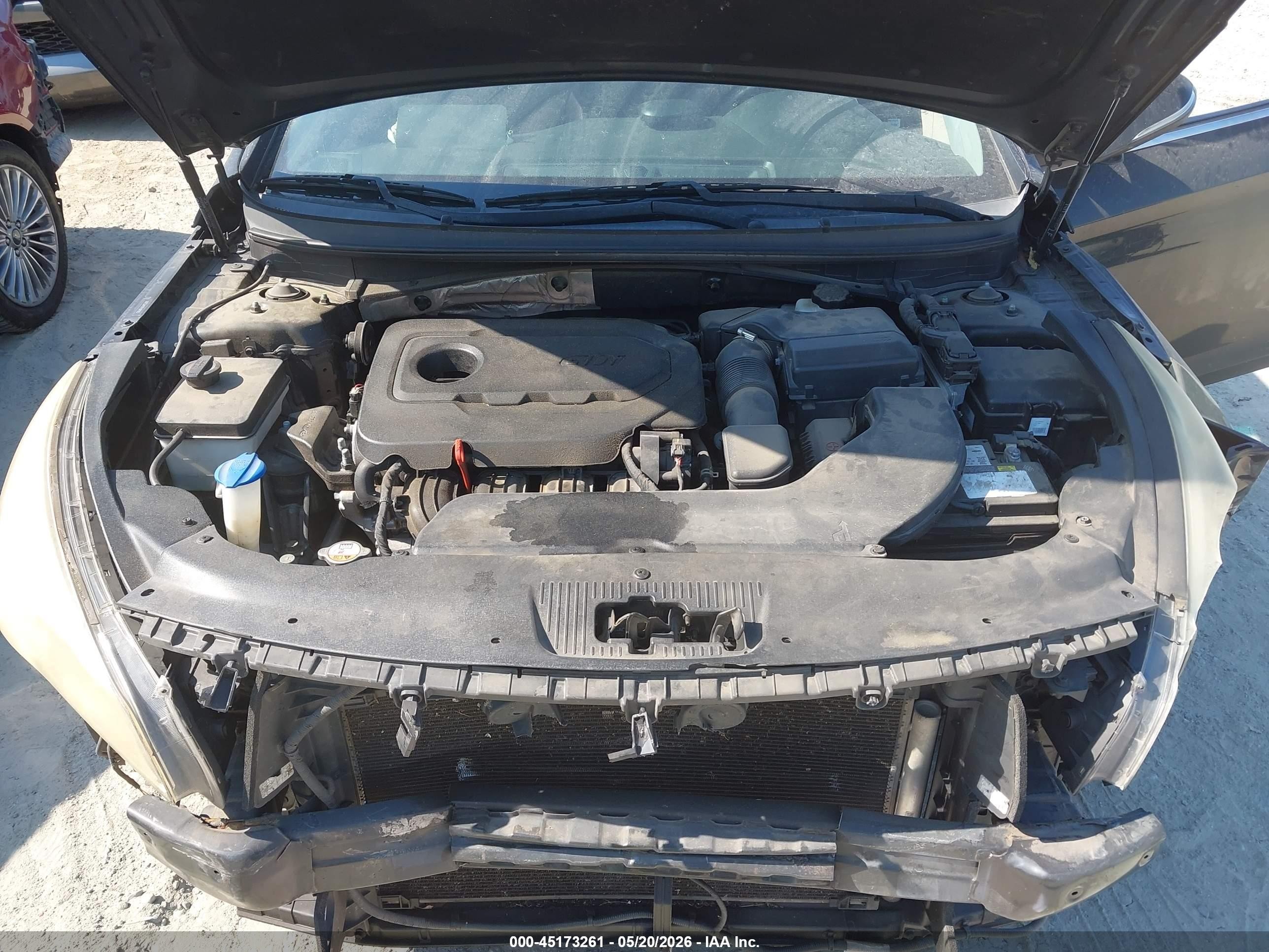 2015 Hyundai Sonata Sport Черный vin: 5NPE34AF8FH061065