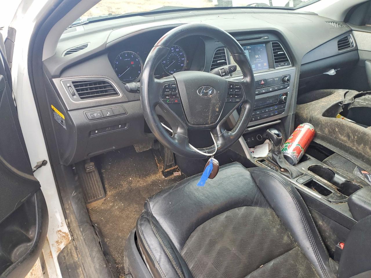 2015 Hyundai Sonata Sport Белый vin: 5NPE34AF8FH081347