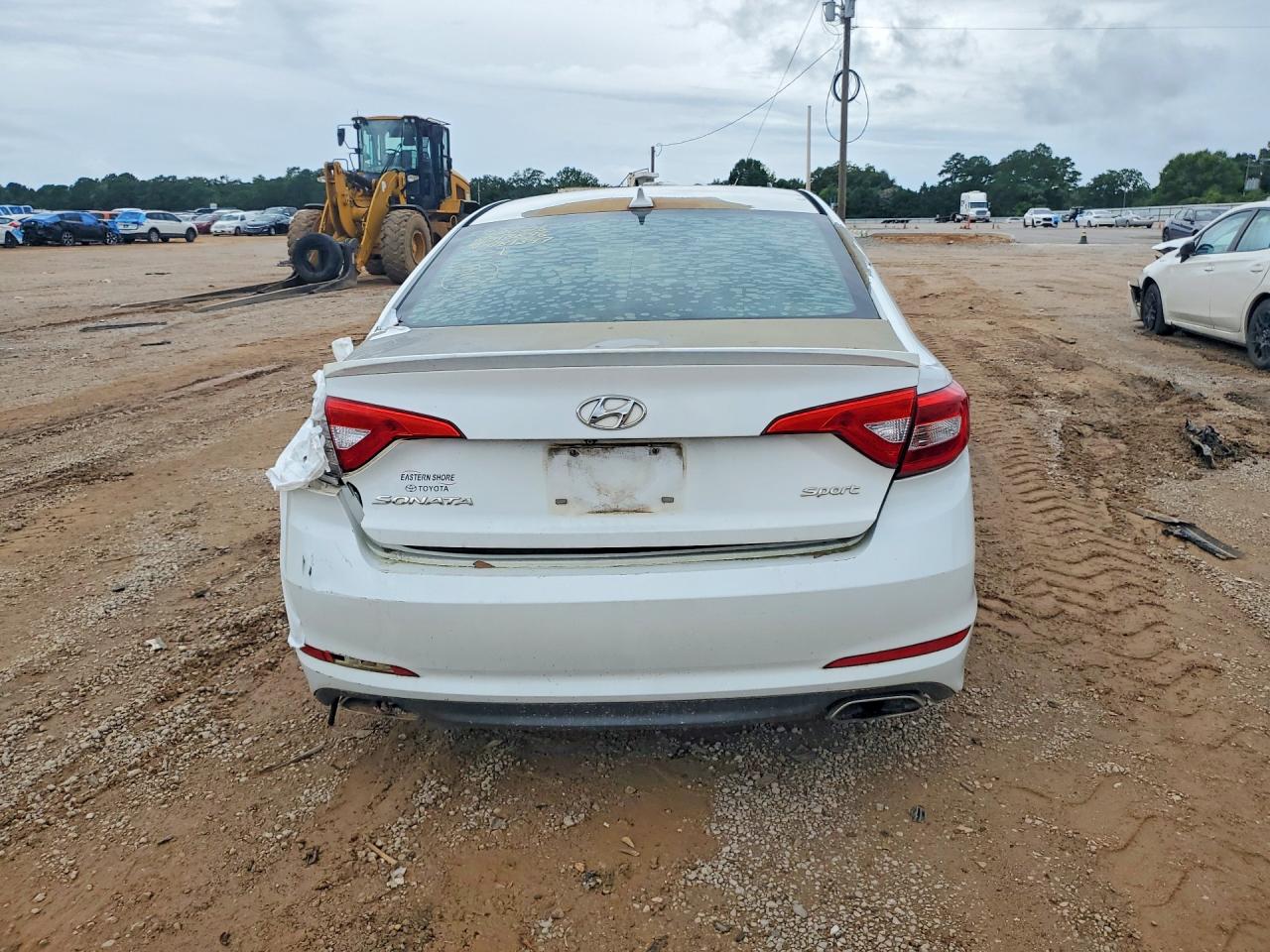 2015 Hyundai Sonata Sport Белый vin: 5NPE34AF8FH081347