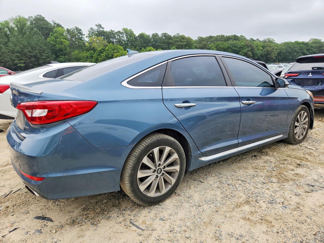 2015 Hyundai Sonata Sport Teal vin: 5NPE34AF8FH081588