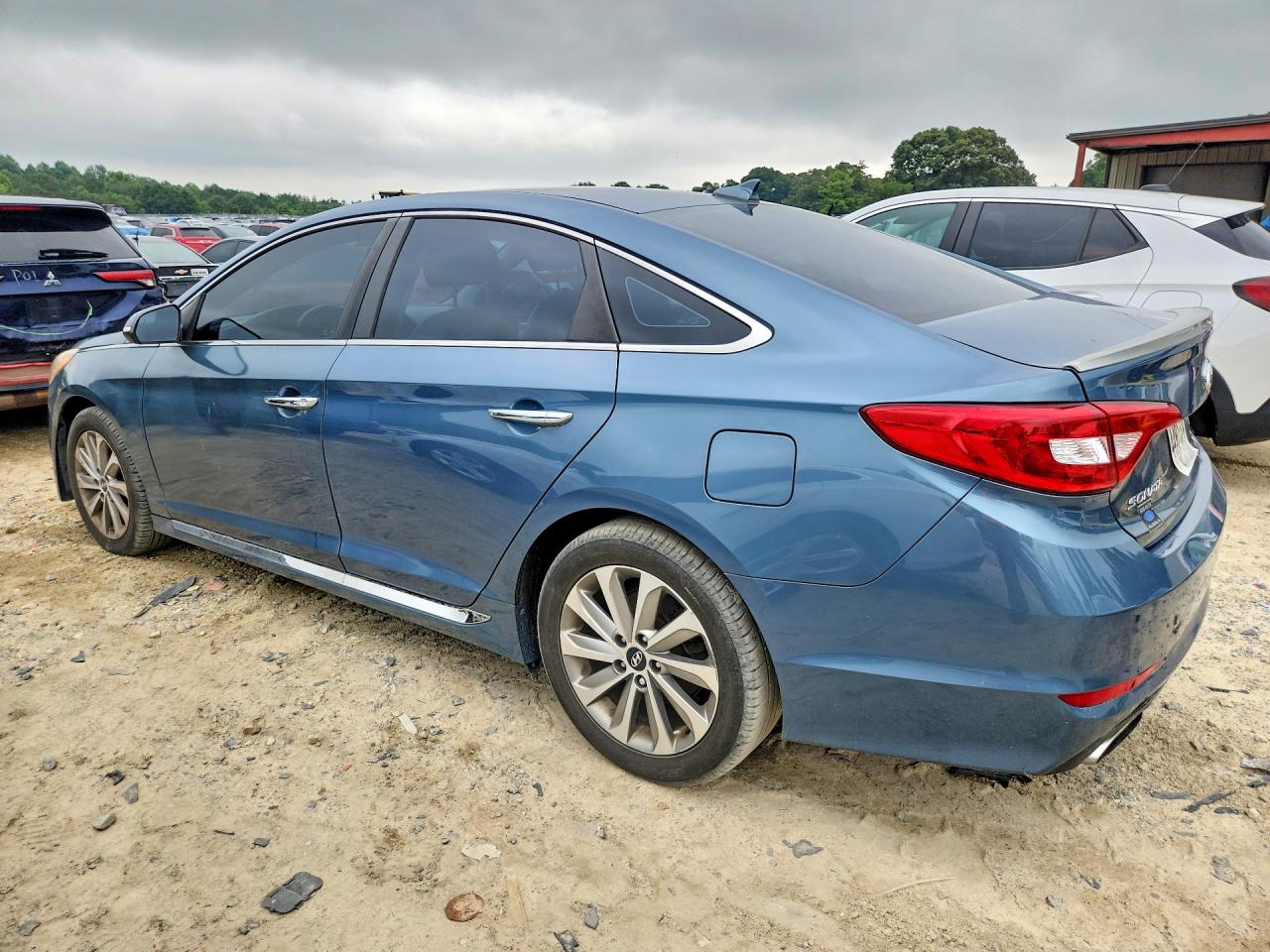 2015 Hyundai Sonata Sport Teal vin: 5NPE34AF8FH081588