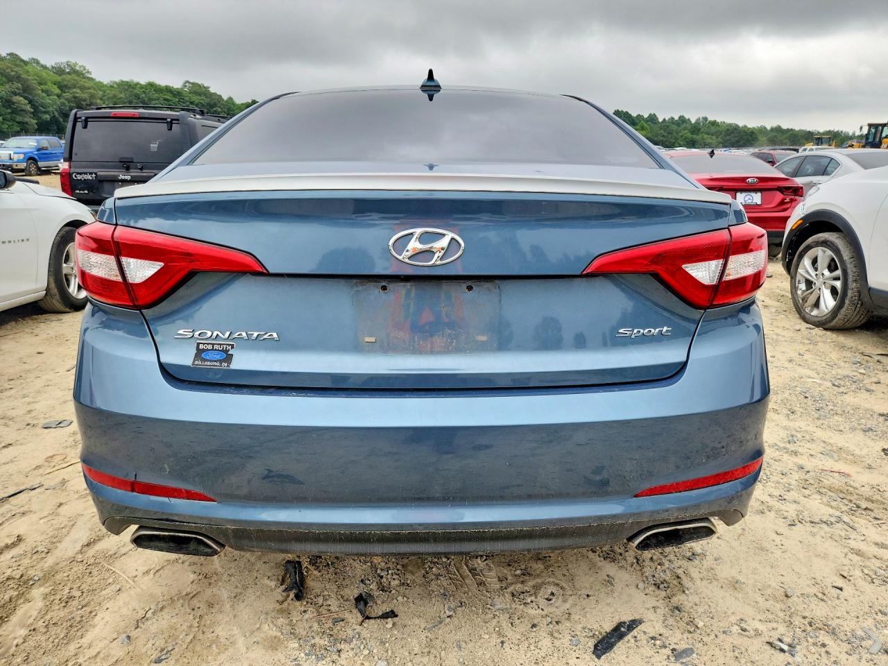 2015 Hyundai Sonata Sport Teal vin: 5NPE34AF8FH081588
